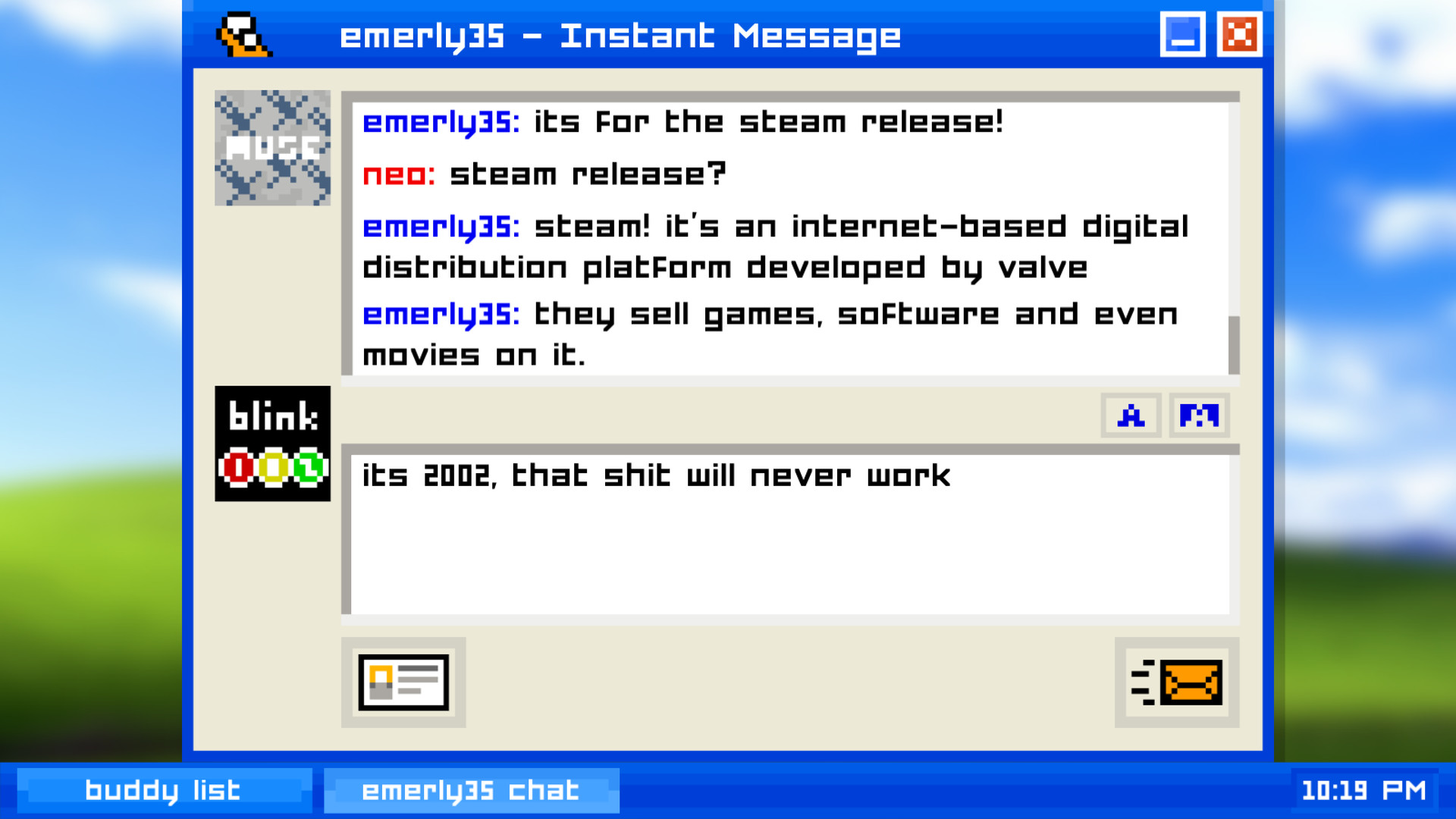 Emily is Away screenshot
