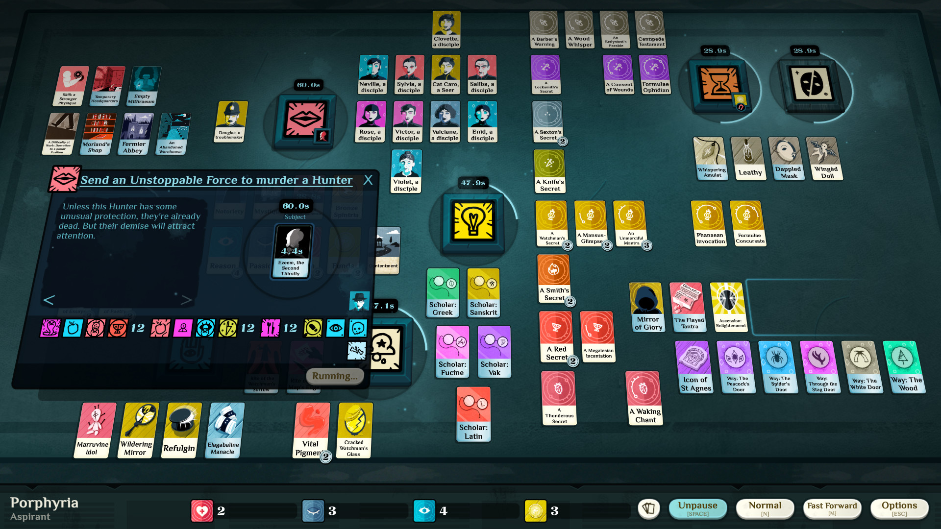 Cultist Simulator screenshot