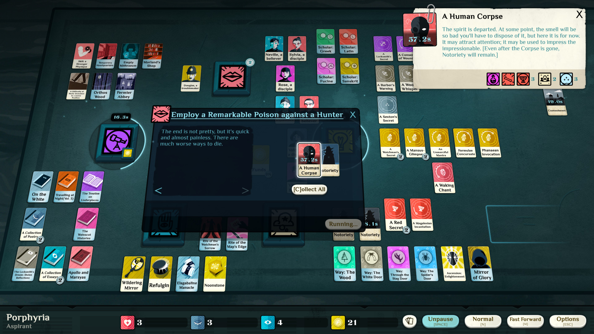Cultist Simulator screenshot