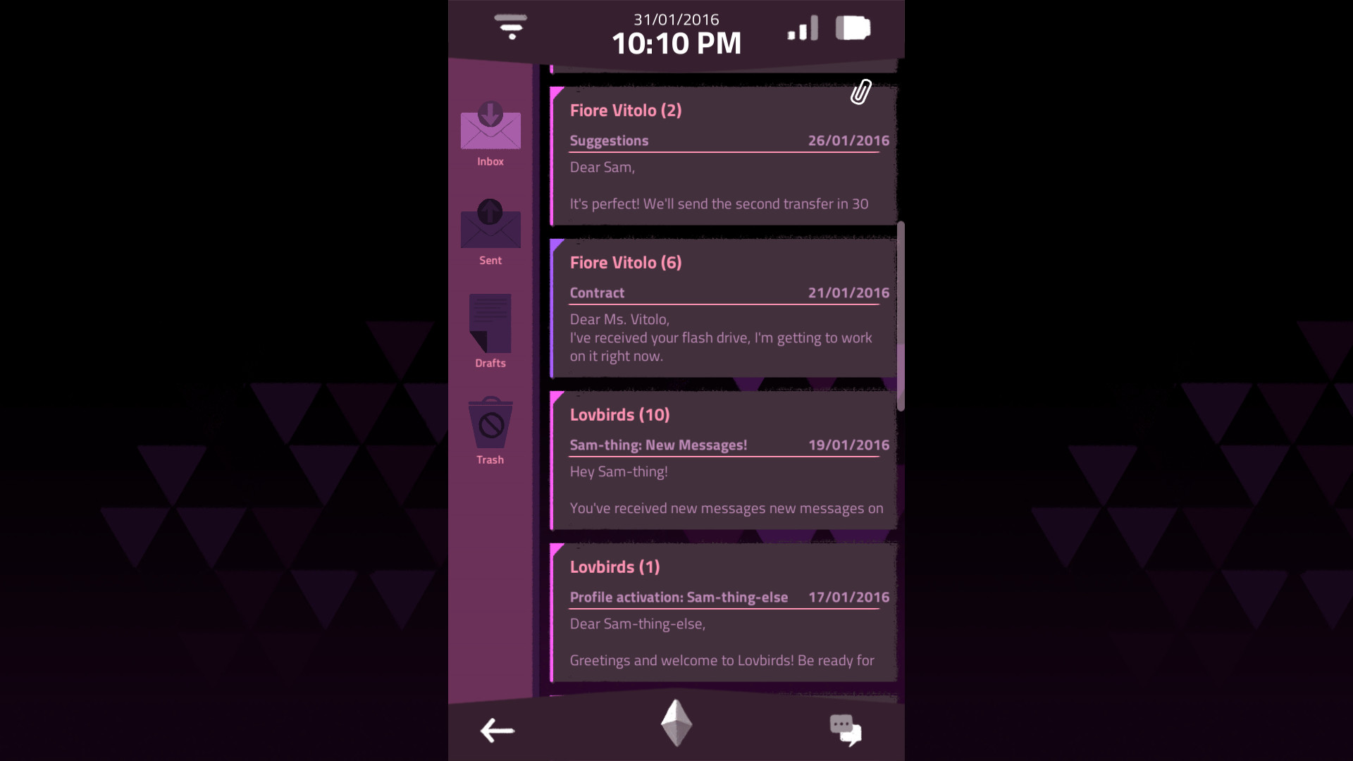 A Normal Lost Phone screenshot