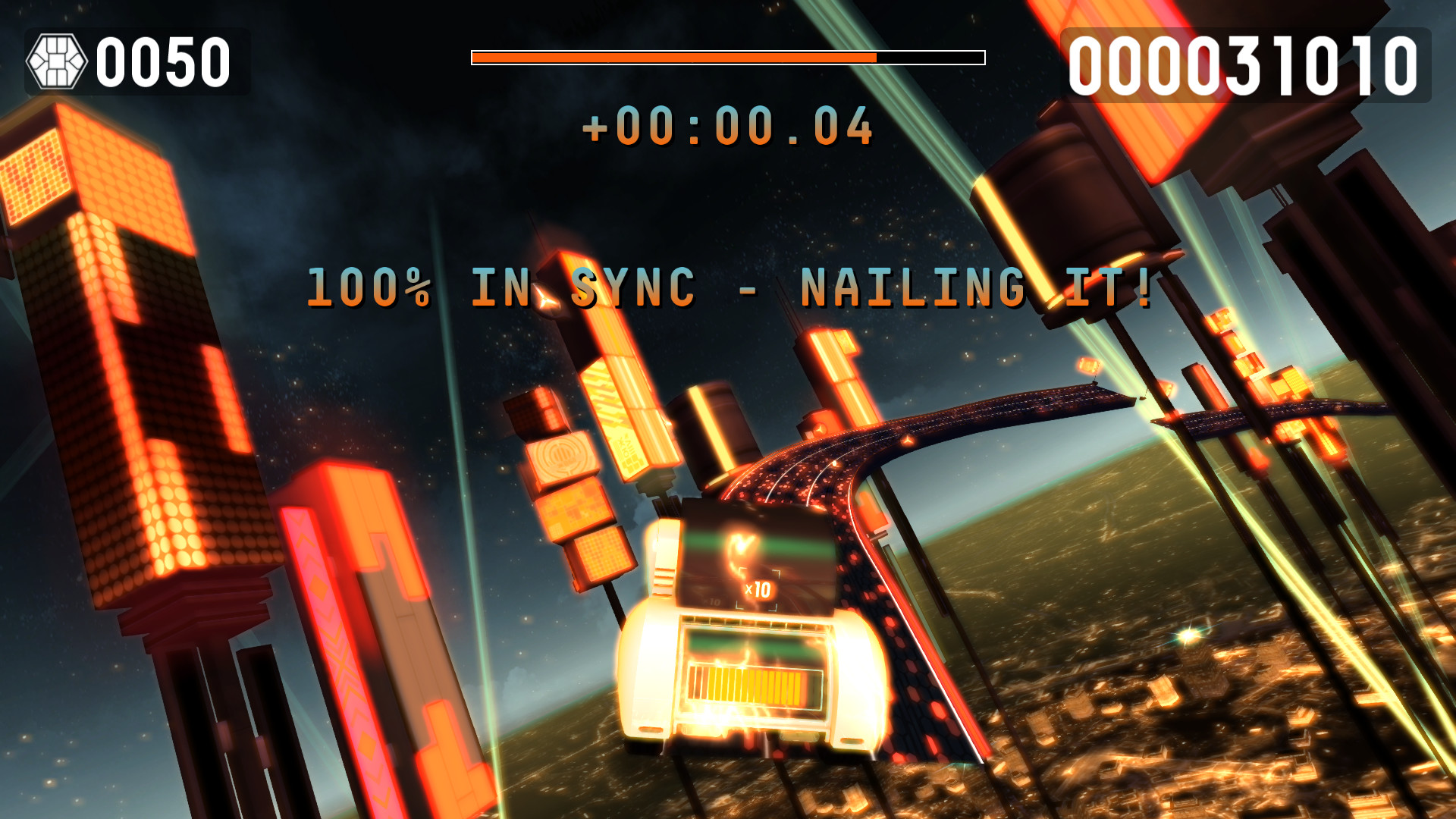 Riff Racer - Race Your Music! screenshot