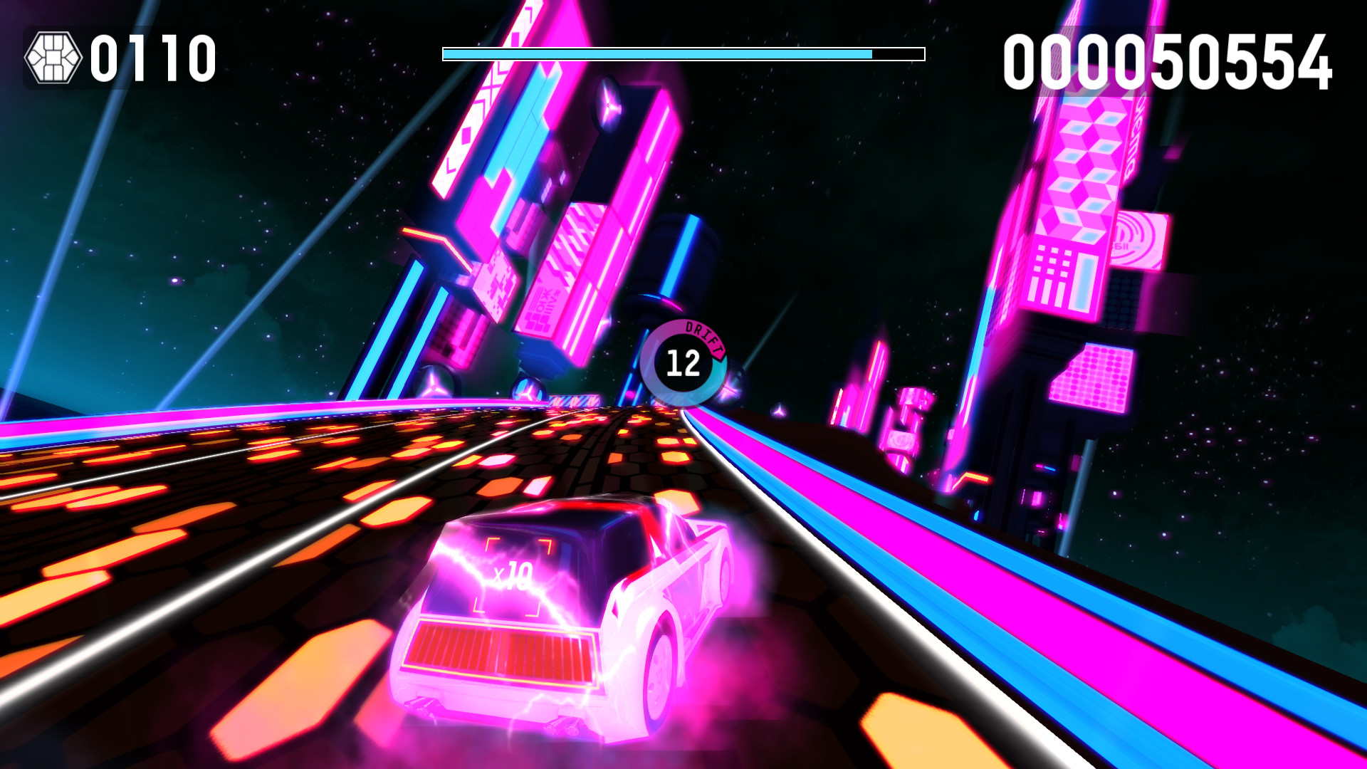 Riff Racer - Race Your Music! screenshot
