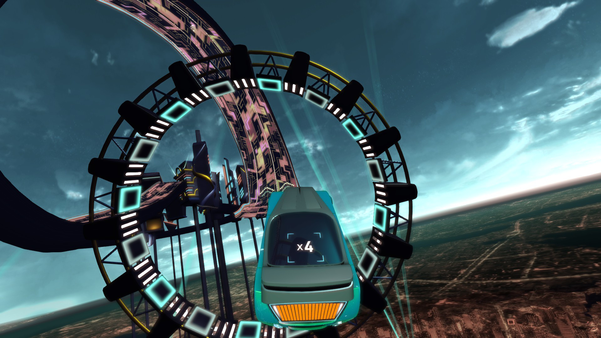 Riff Racer - Race Your Music! screenshot