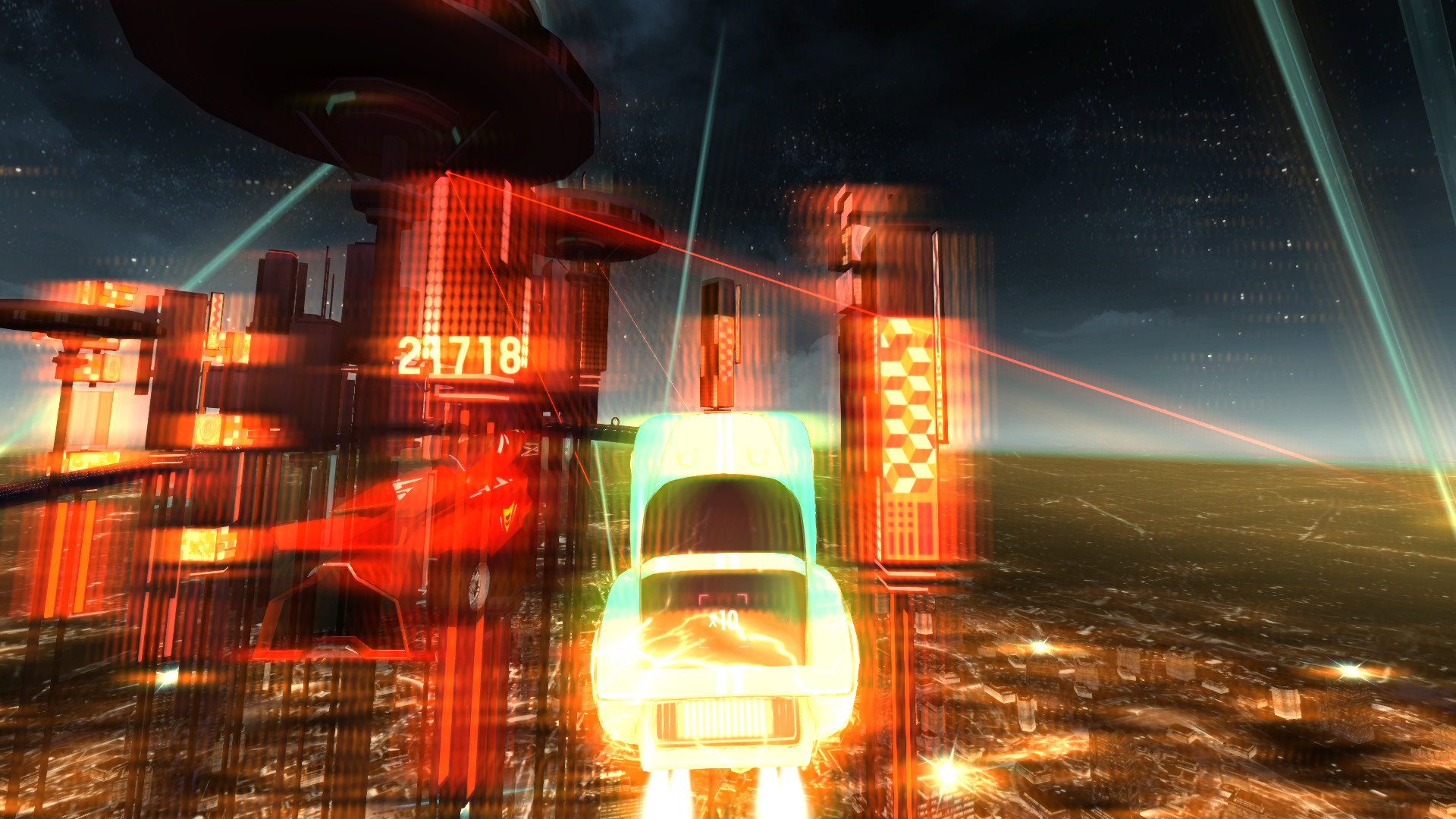 Riff Racer - Race Your Music! screenshot