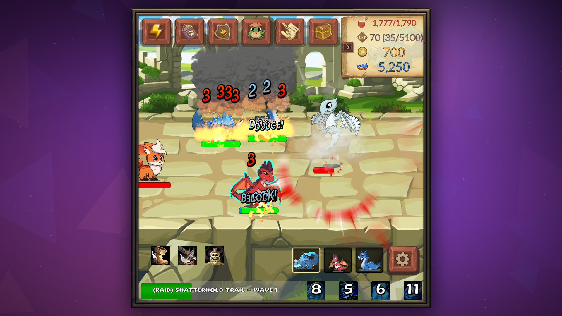 Minimon: Tiny Idle Tactics screenshot