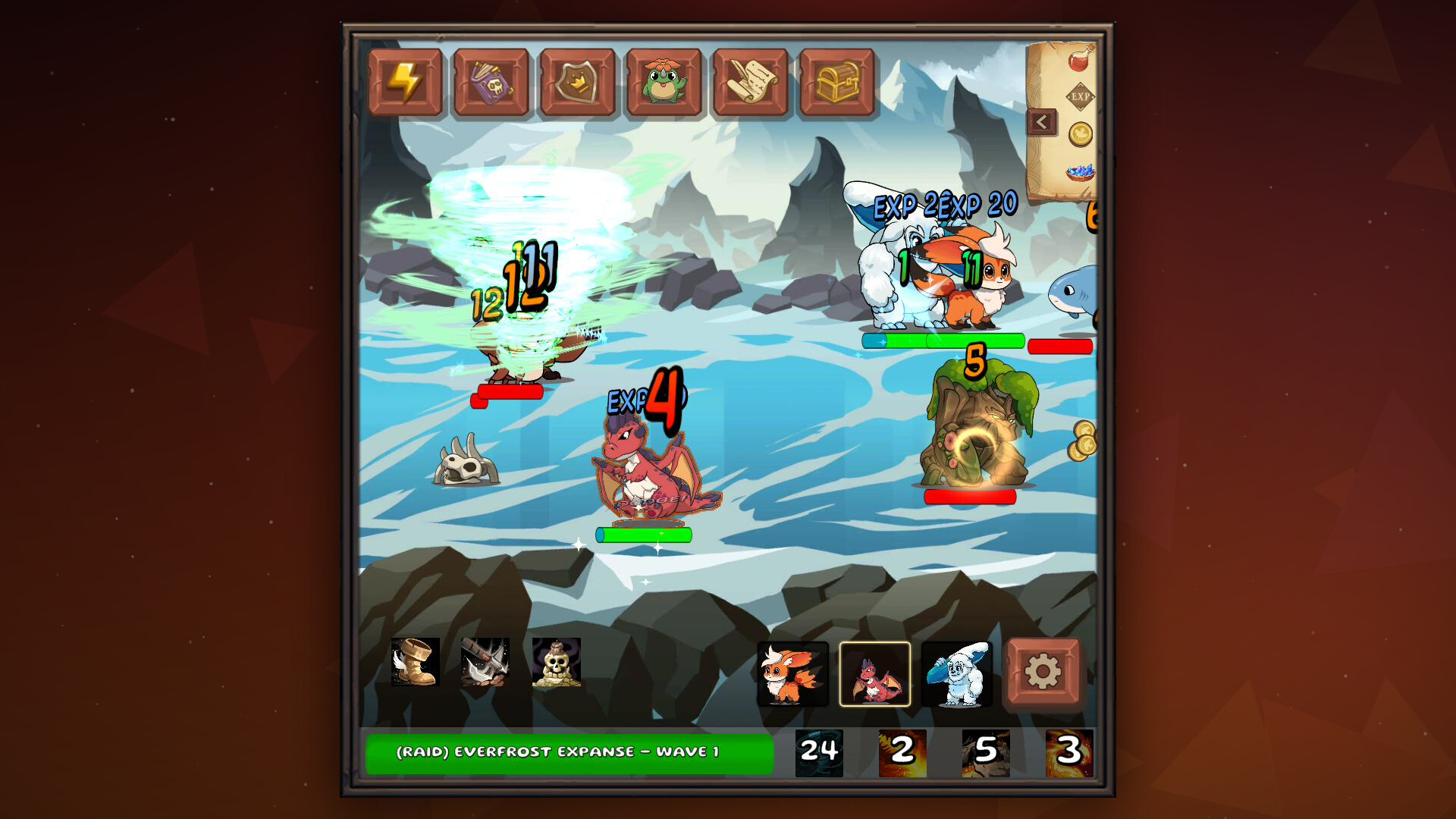 Minimon: Tiny Idle Tactics screenshot