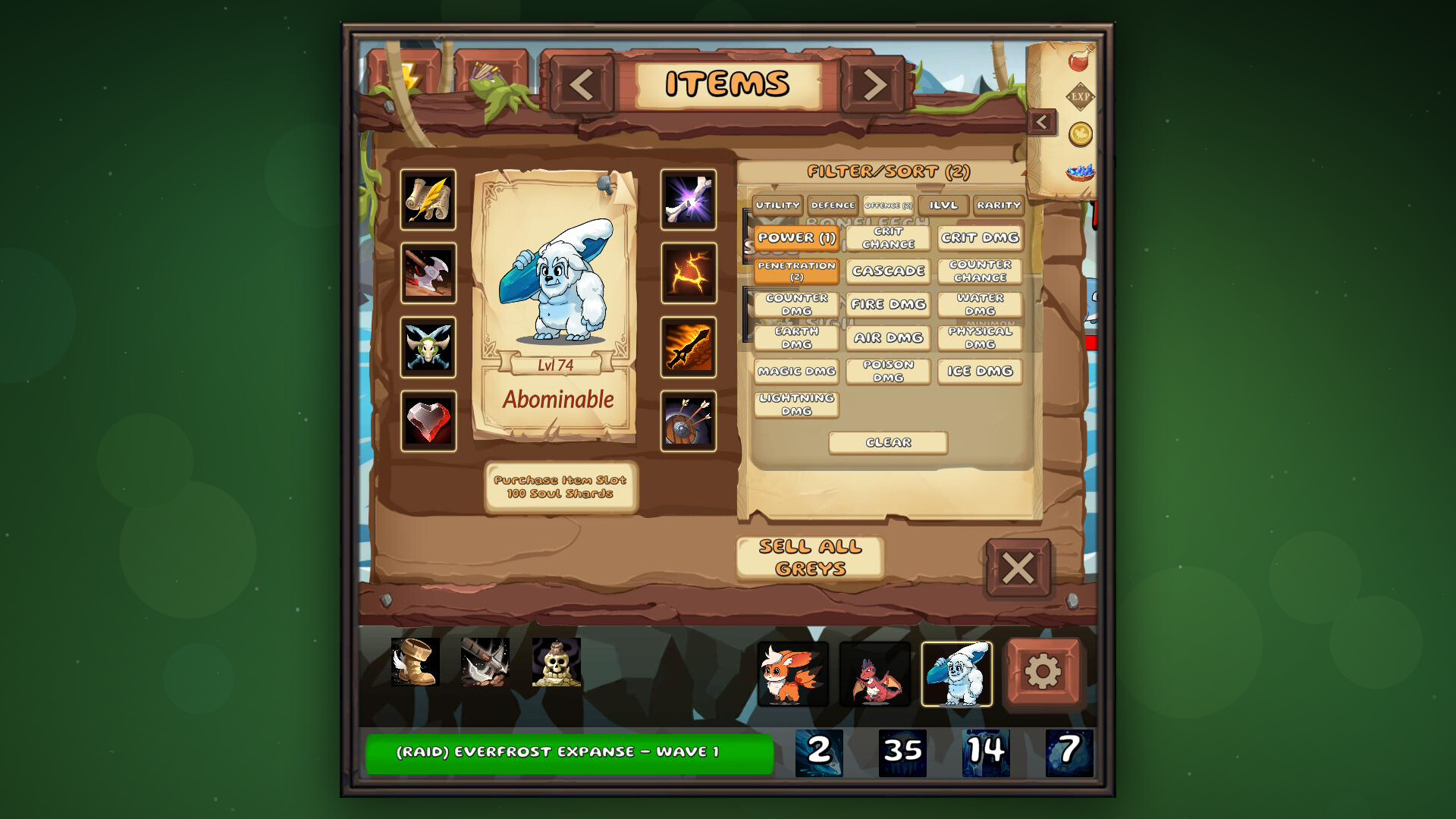 Minimon: Tiny Idle Tactics screenshot