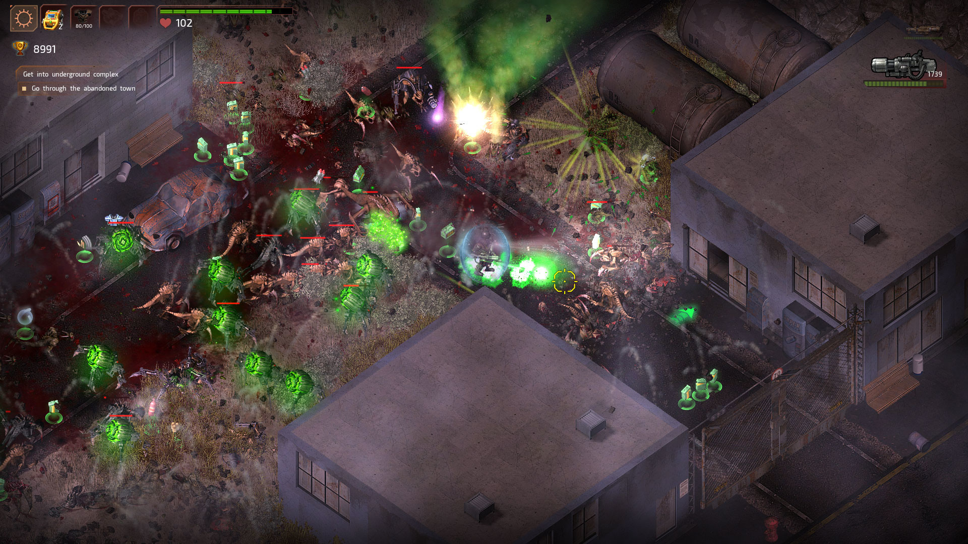 Alien Shooter 2 - New Era screenshot