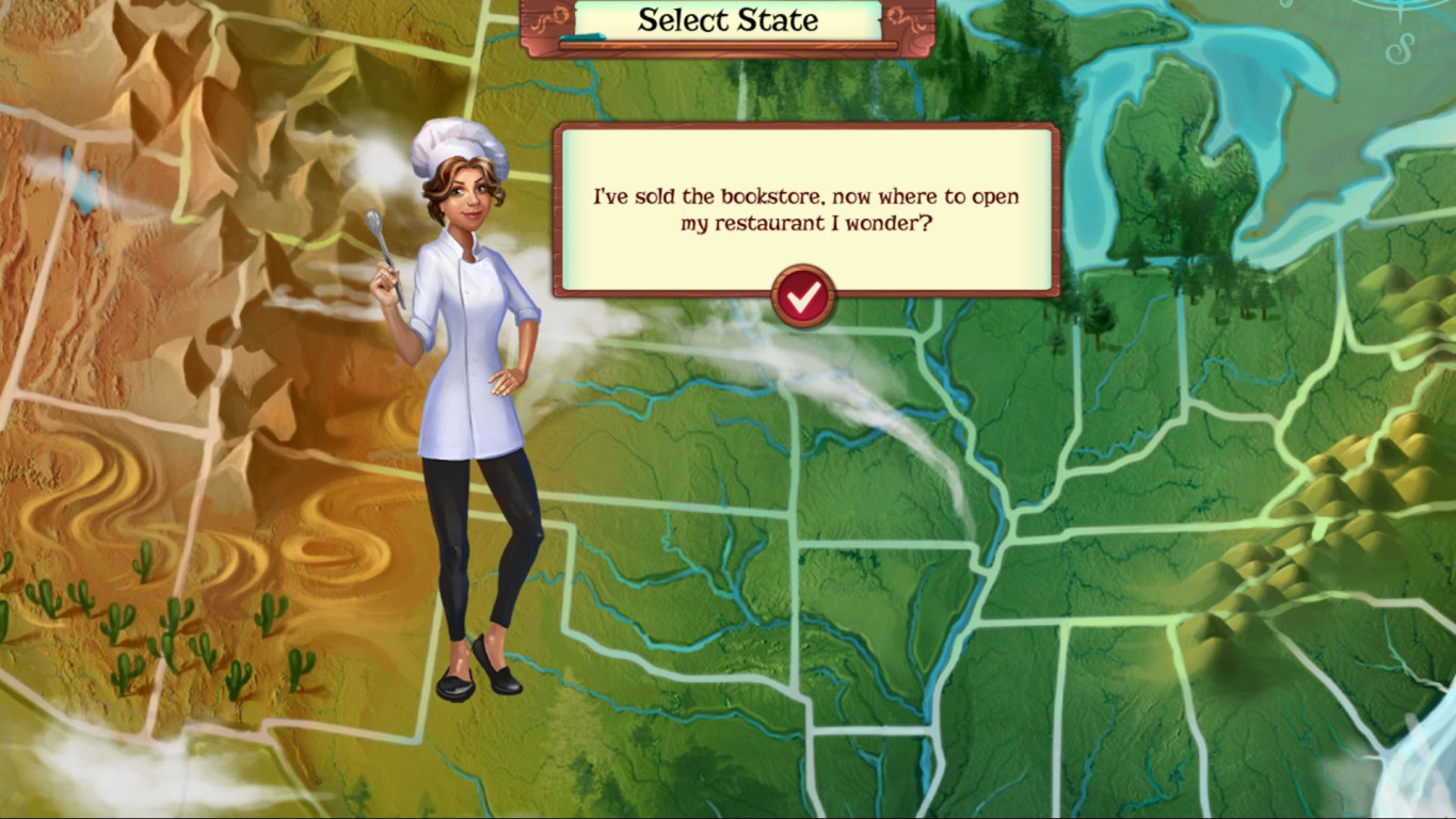Chef Solitaire: USA screenshot