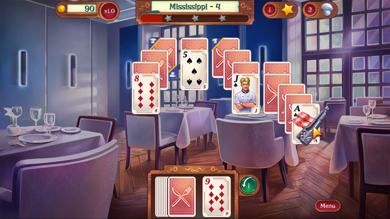 Chef Solitaire: USA screenshot