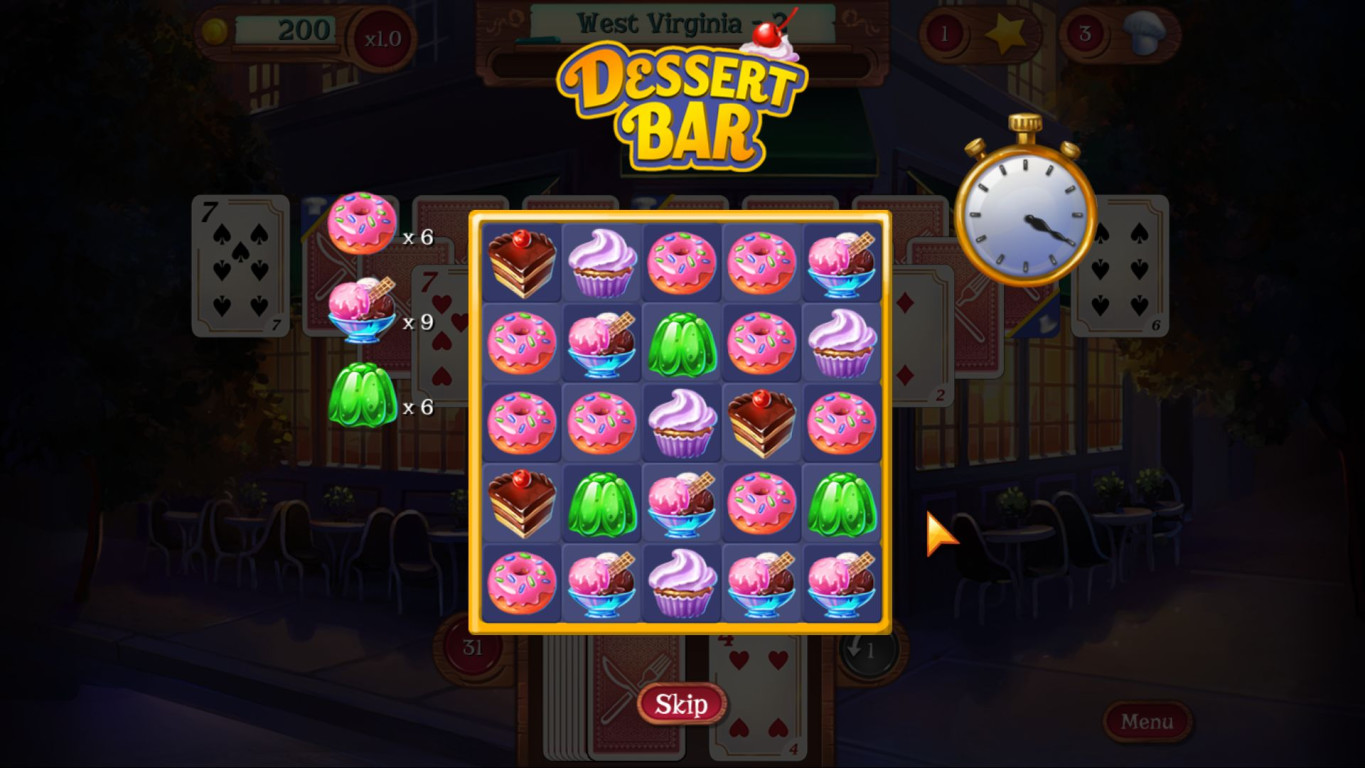 Chef Solitaire: USA screenshot
