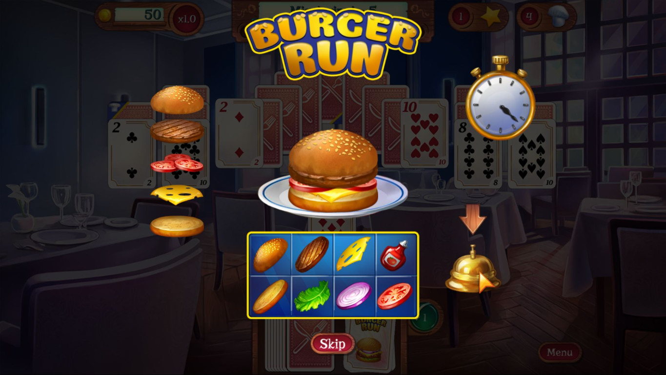 Chef Solitaire: USA screenshot