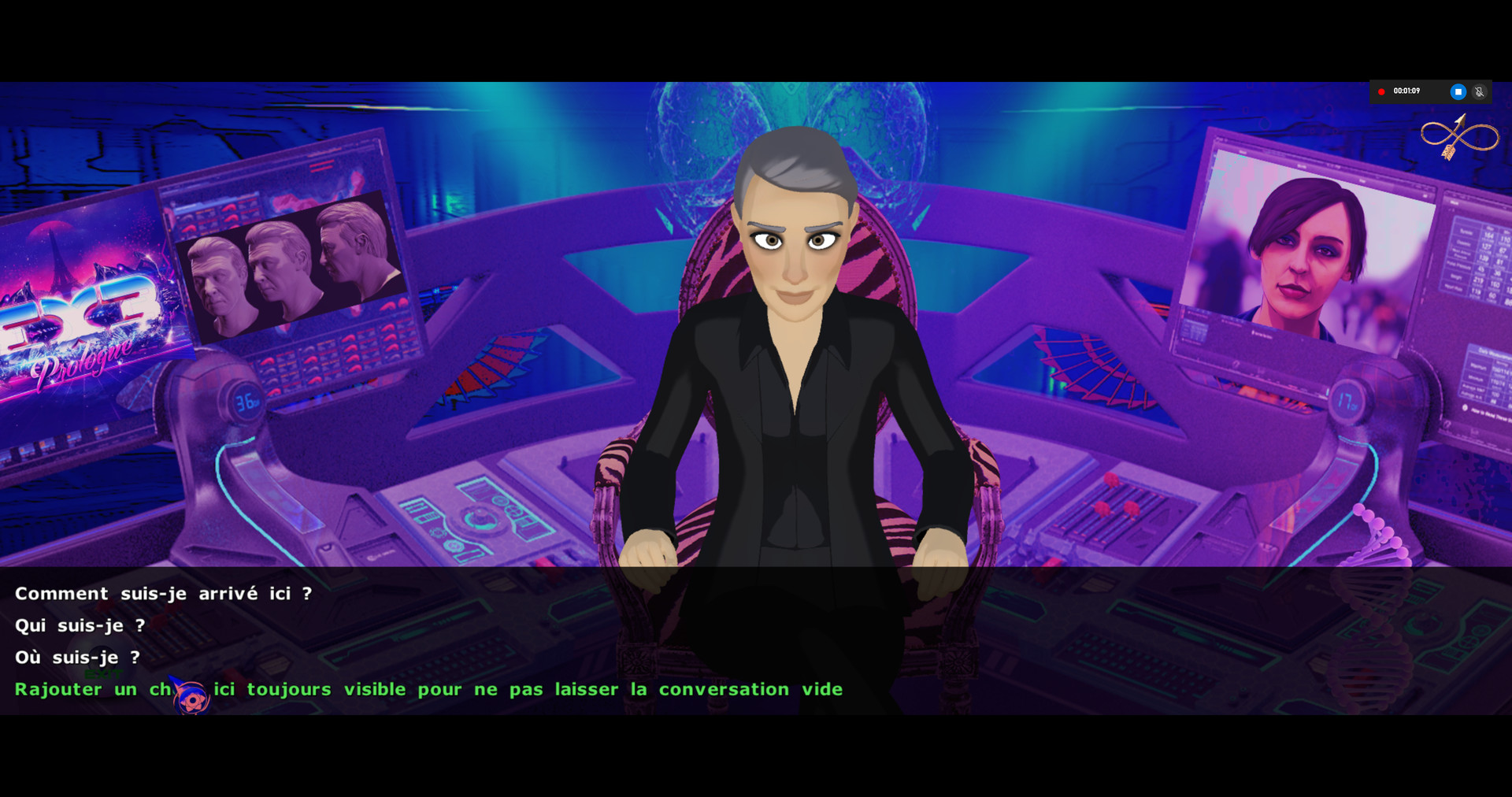 3x3 the immersive fiction chapter one : Math awakening screenshot