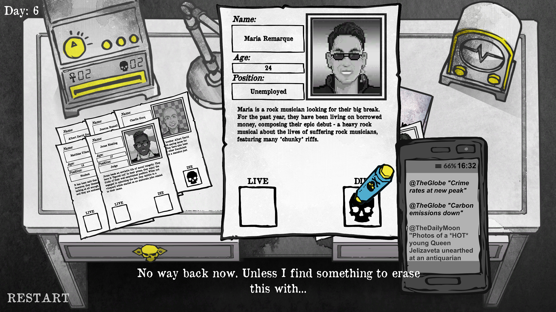 Death and Taxes screenshot