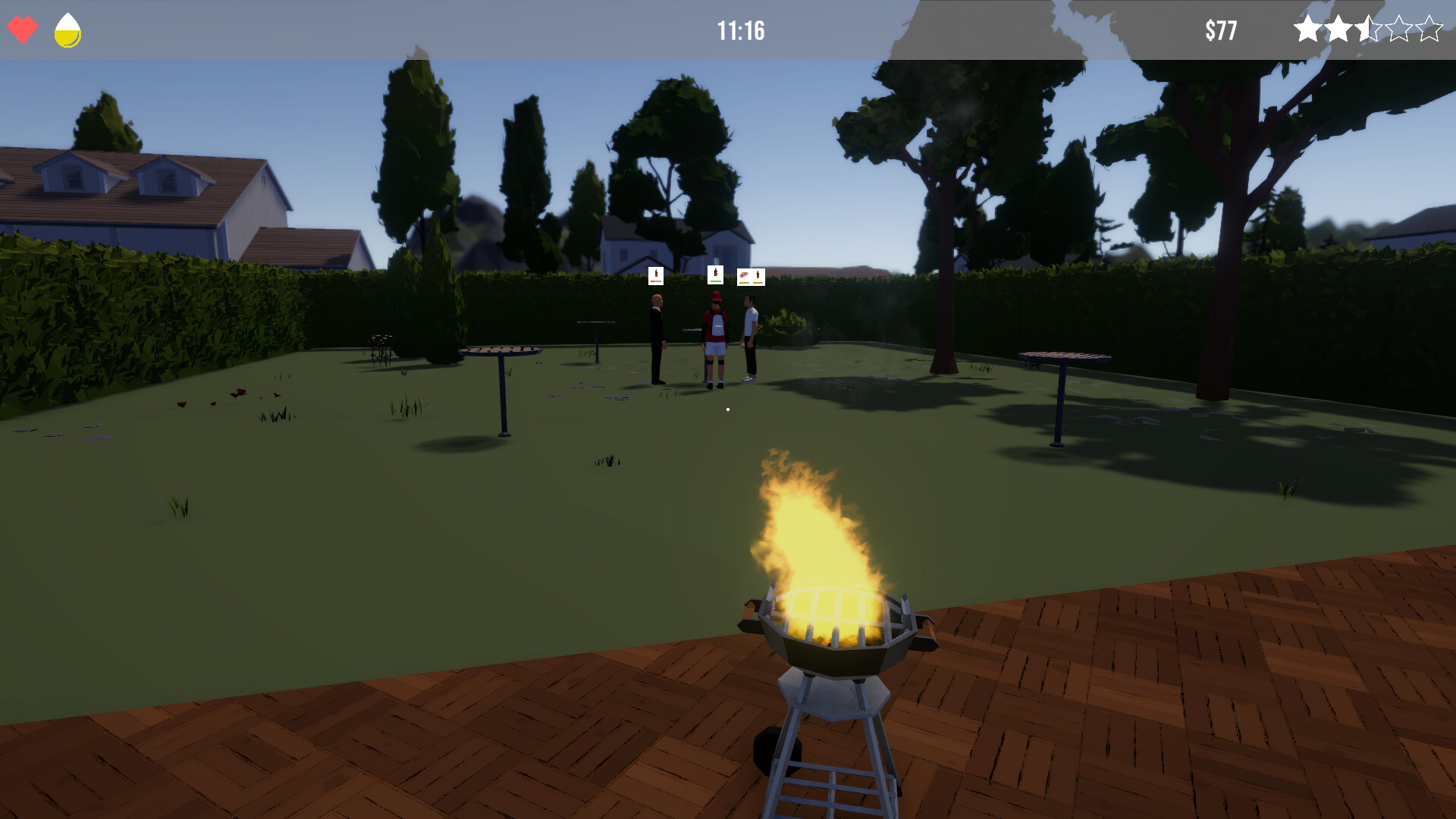 Grill & Spill screenshot