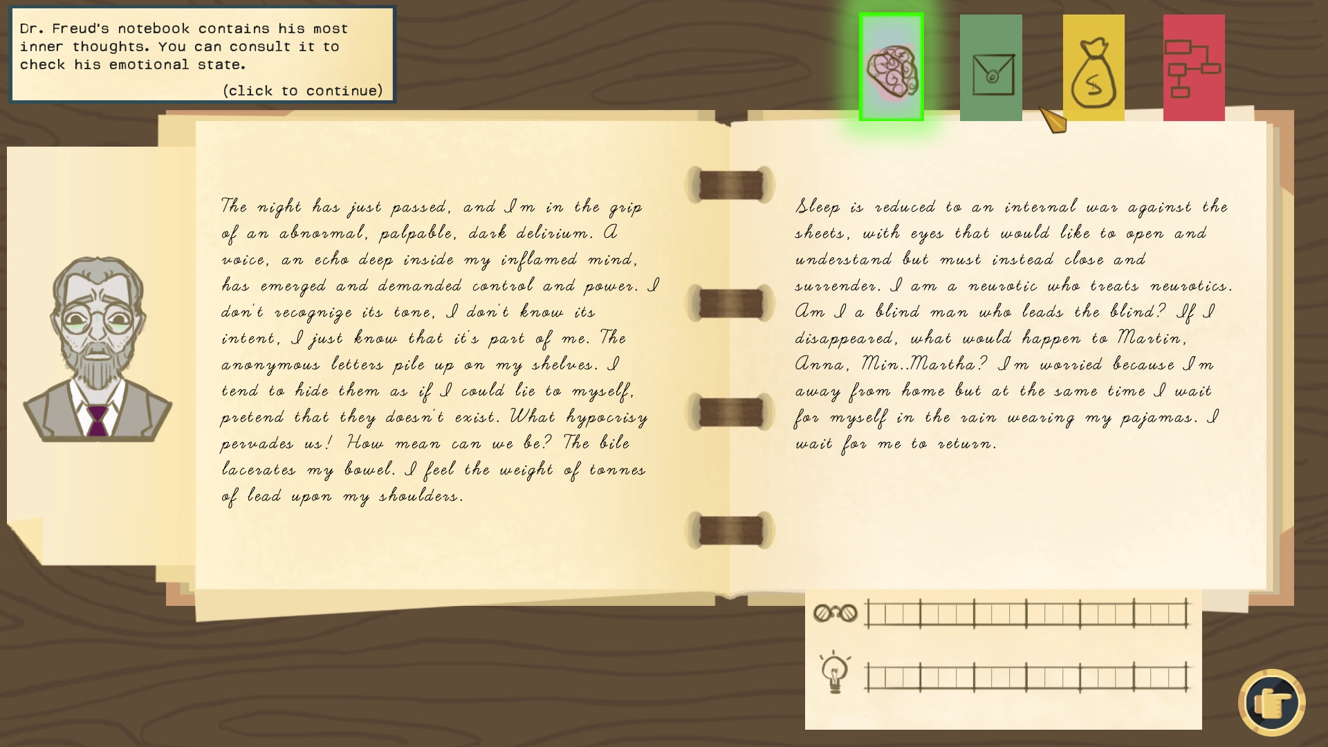 Freud's Bones-the game screenshot