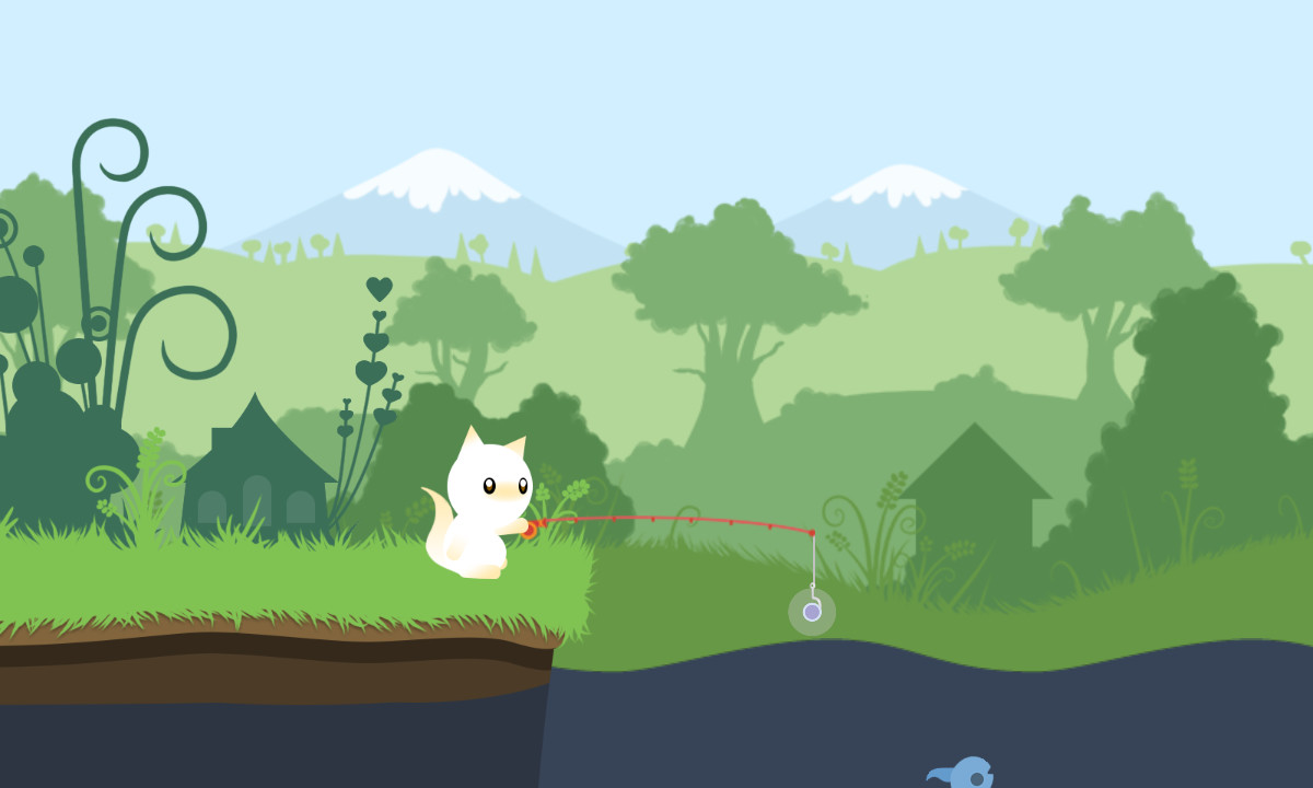 Cat Goes Fishing screenshot