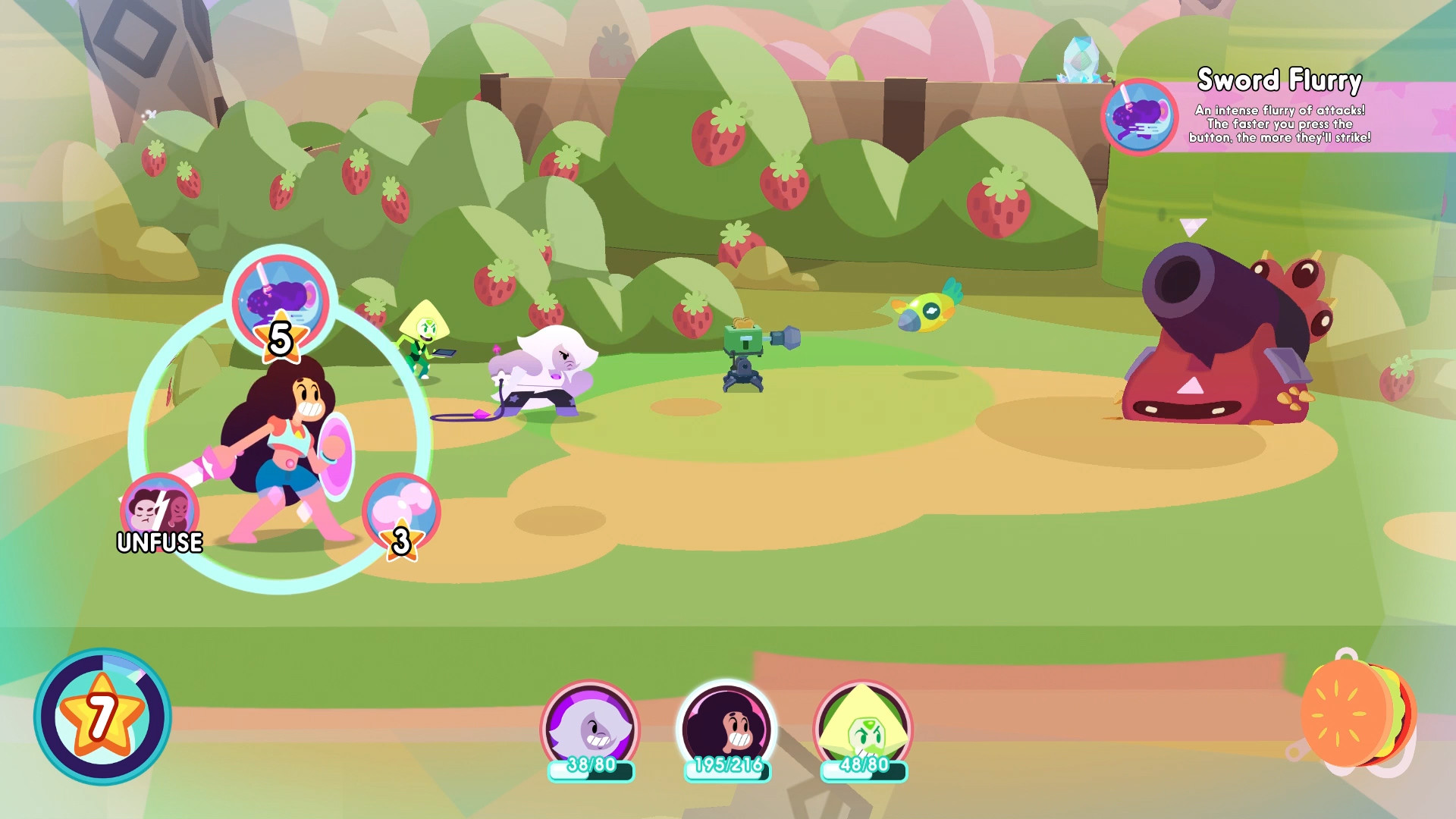 Steven Universe: Save the Light screenshot