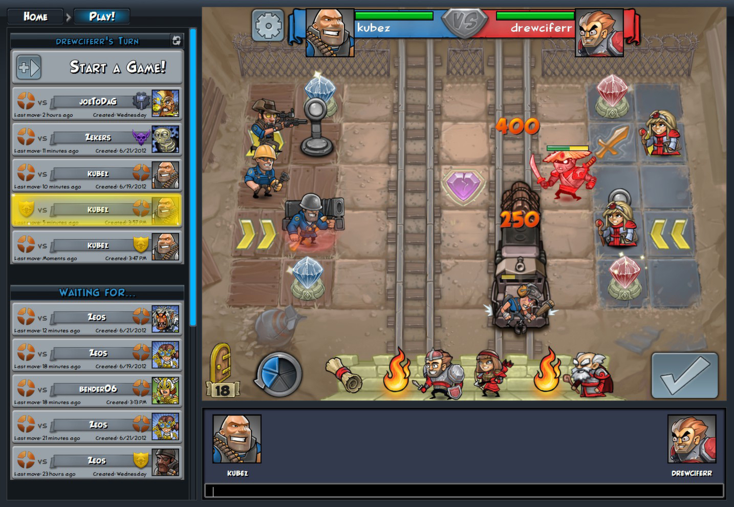 Hero Academy screenshot