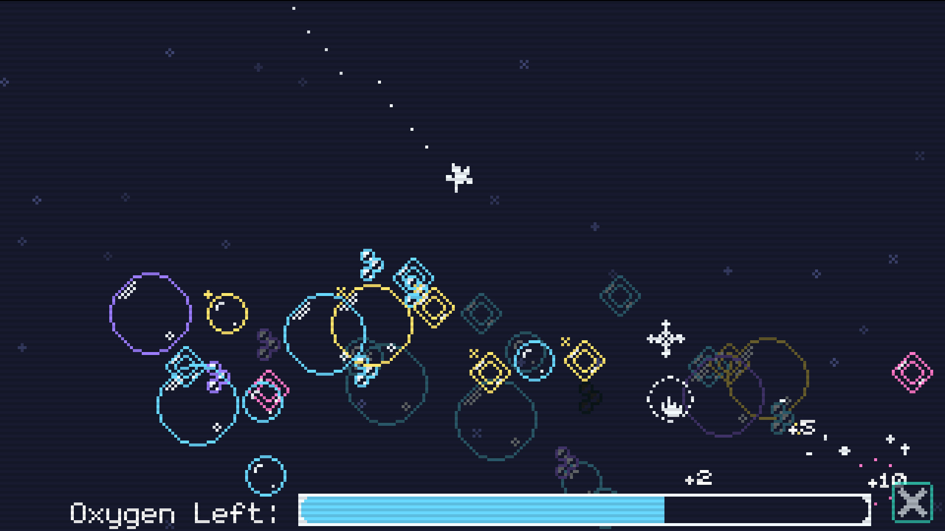 Popping Bubbles in Space screenshot