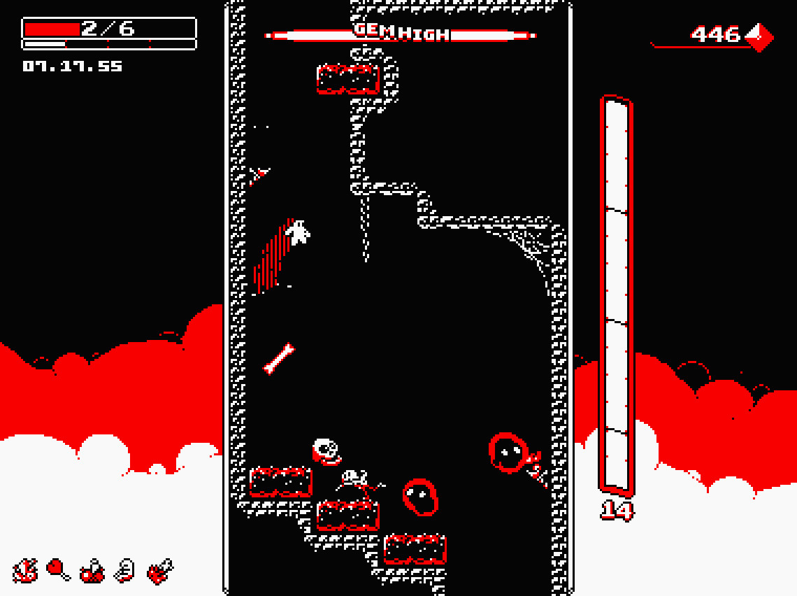 Downwell screenshot