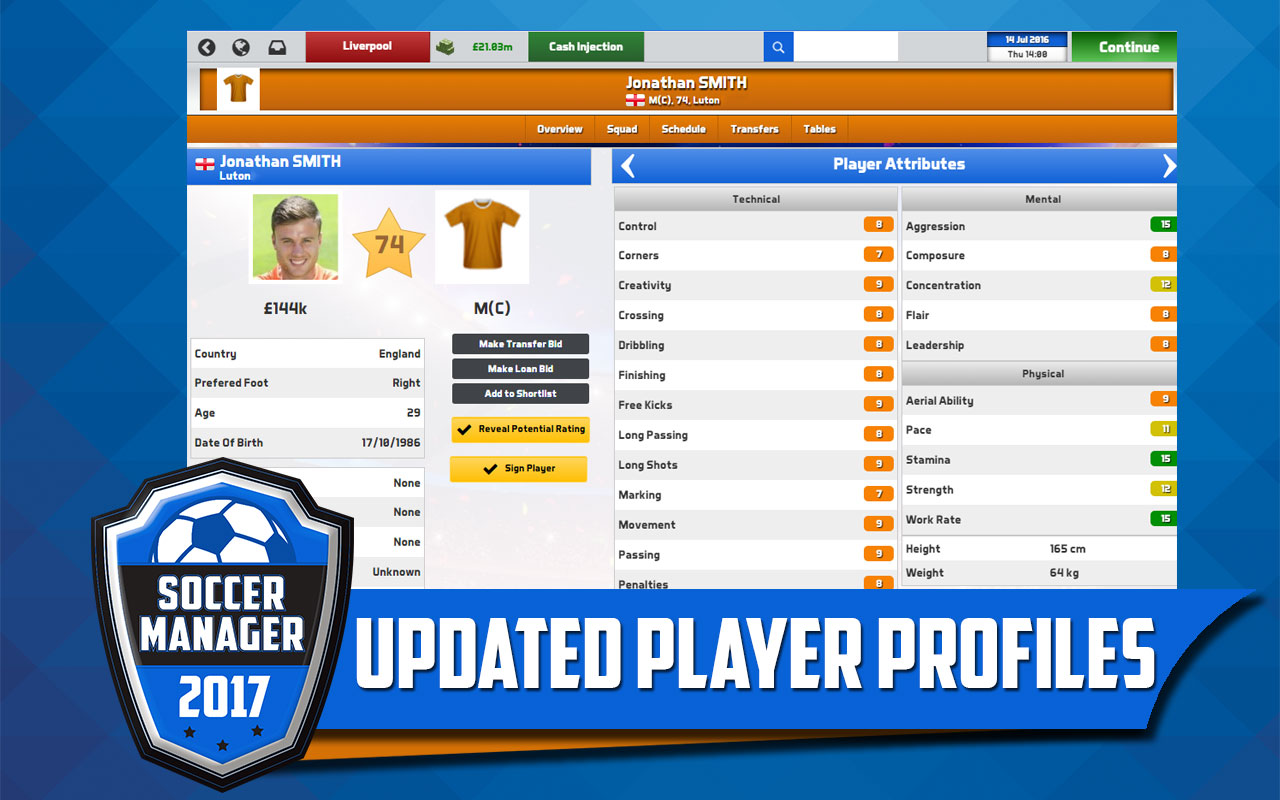 Soccer Manager 2017 screenshot