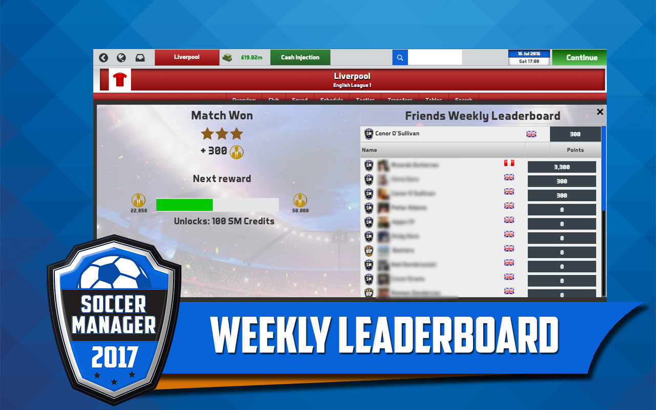 Soccer Manager 2017 screenshot
