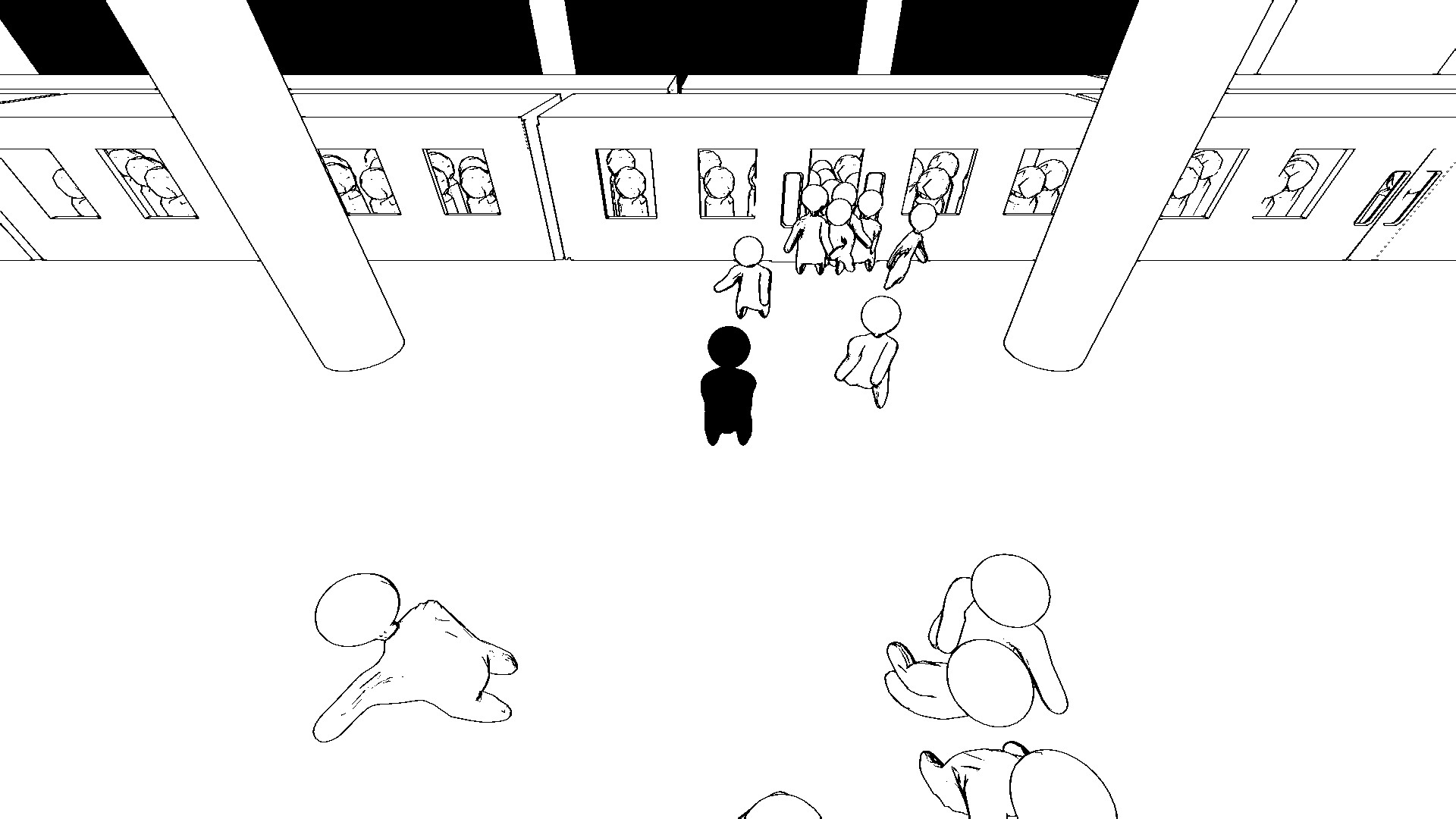 Crowd Simulator screenshot