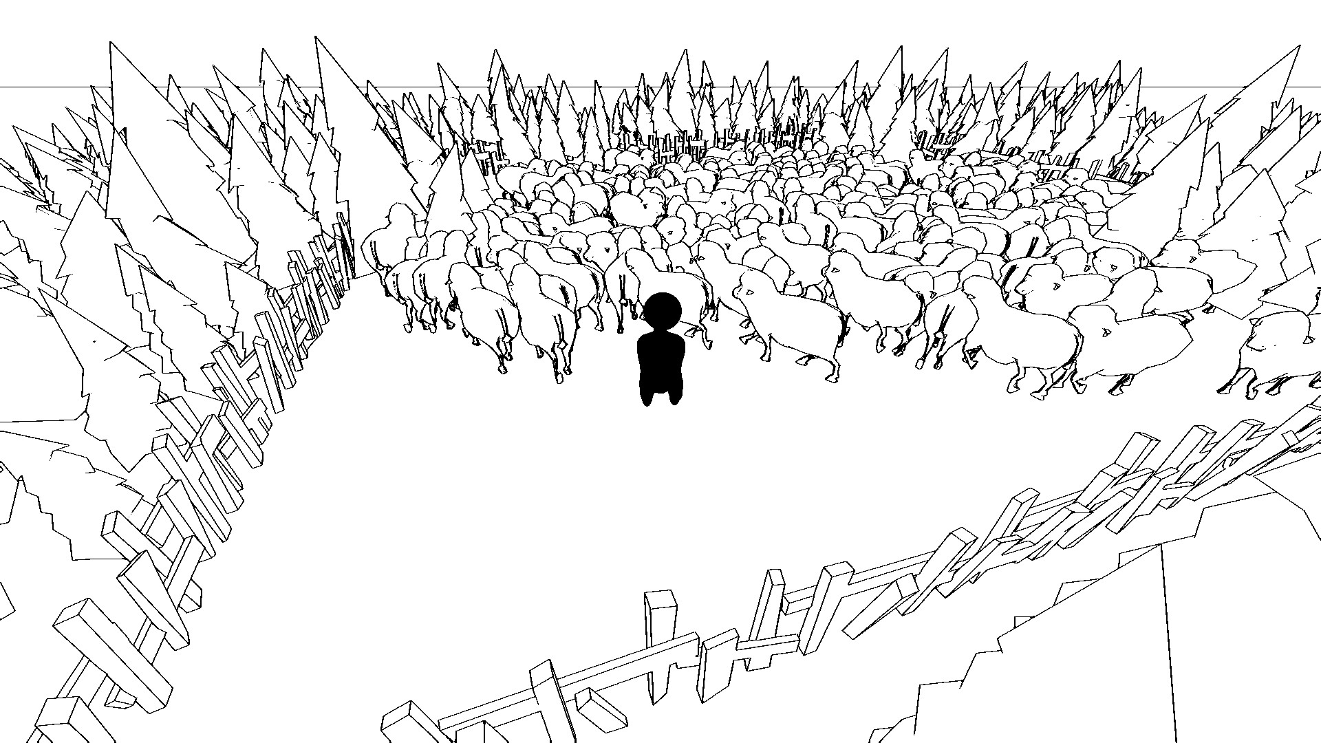 Crowd Simulator screenshot