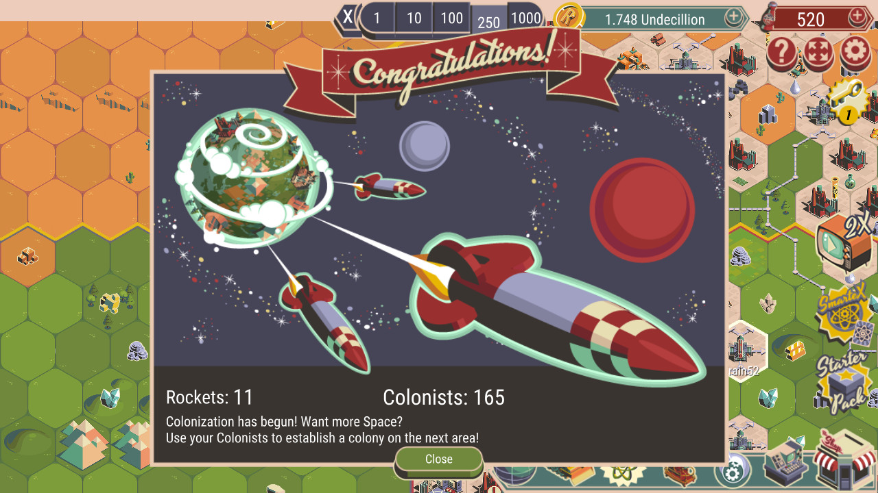 Rocket Valley Tycoon screenshot