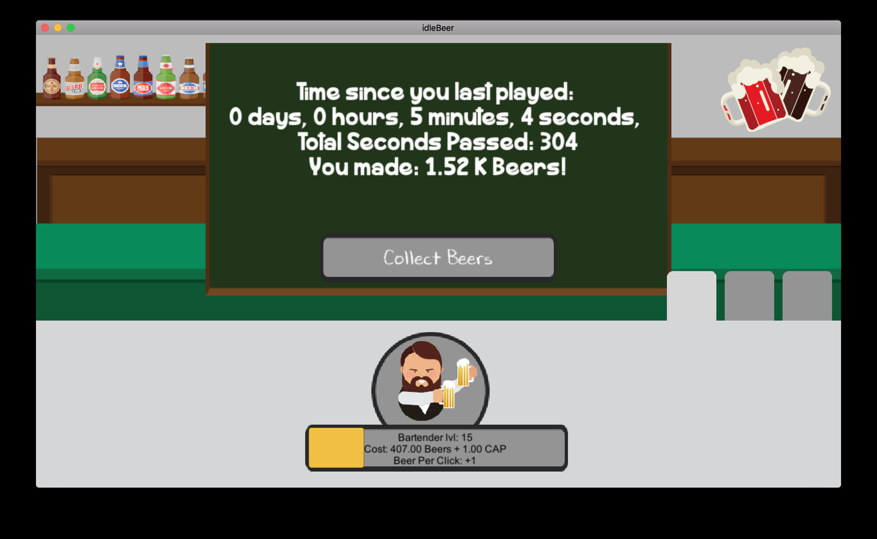 idleBeer screenshot