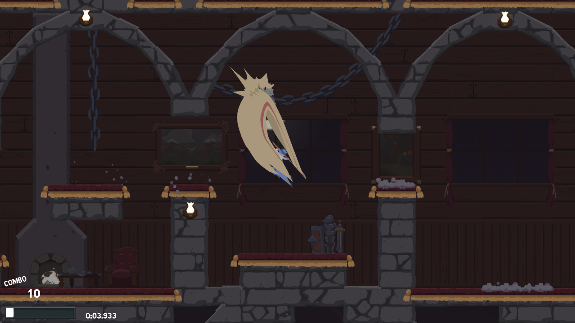Dustforce DX screenshot