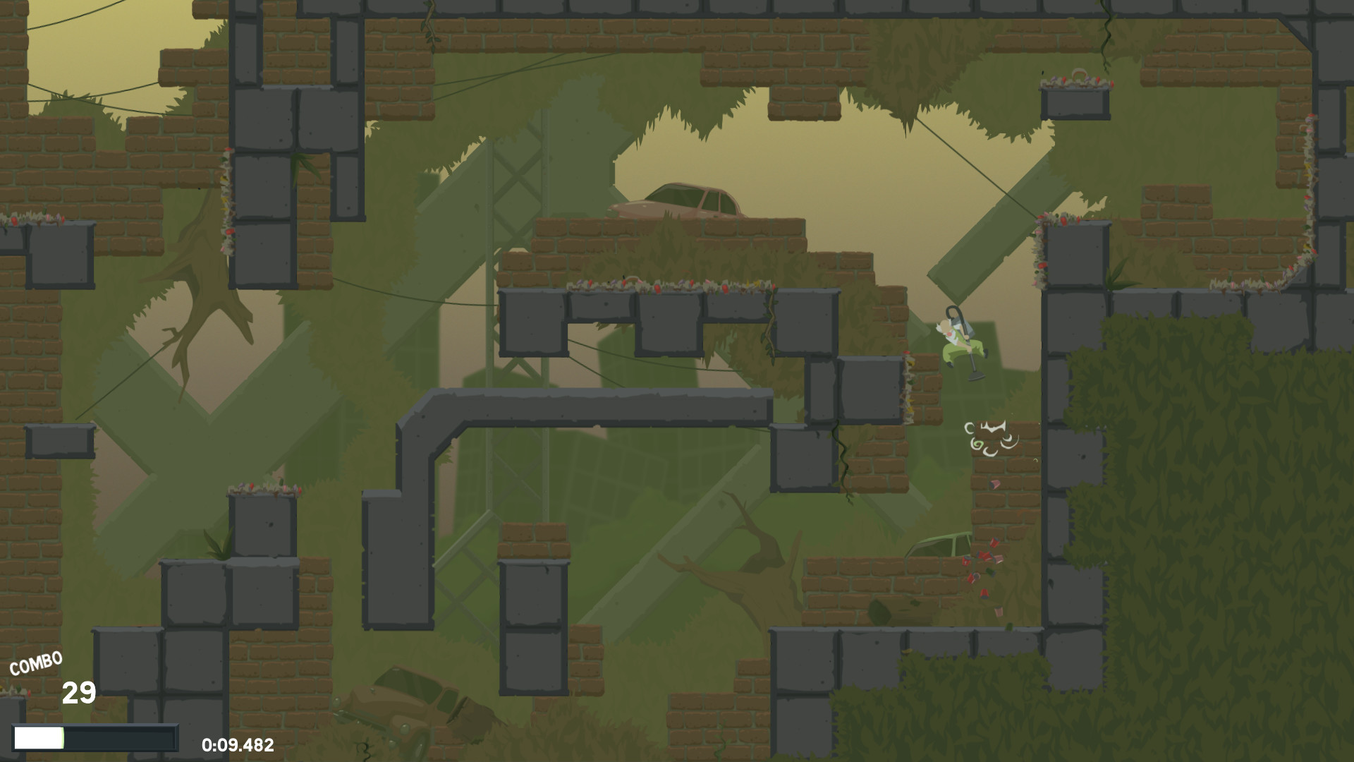 Dustforce DX screenshot