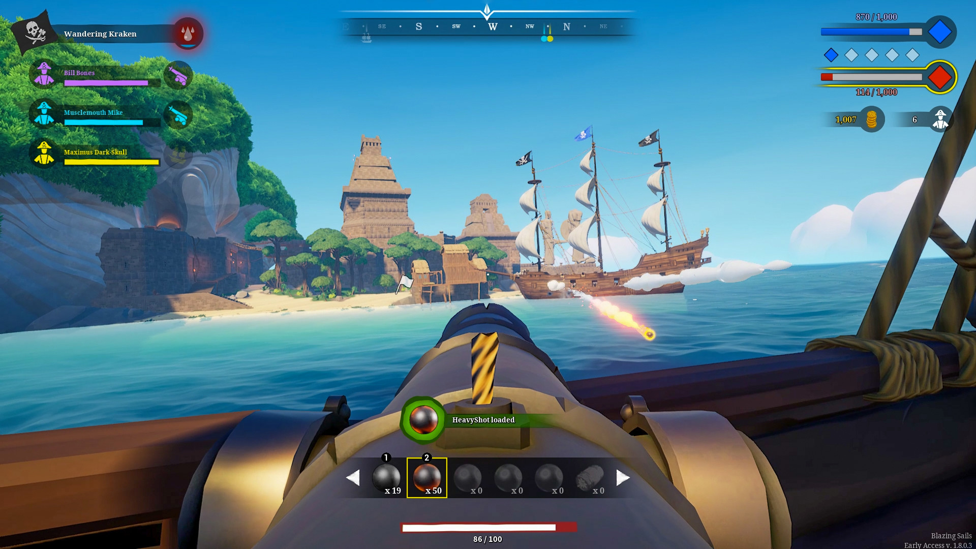 Blazing Sails screenshot