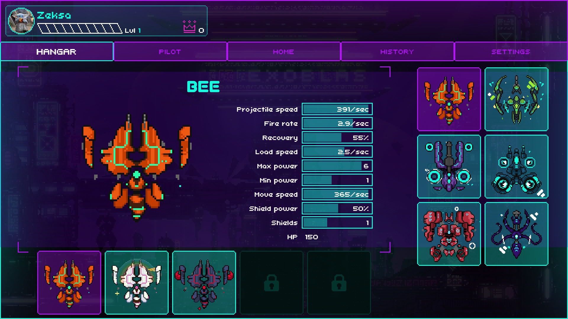 Exoblast screenshot
