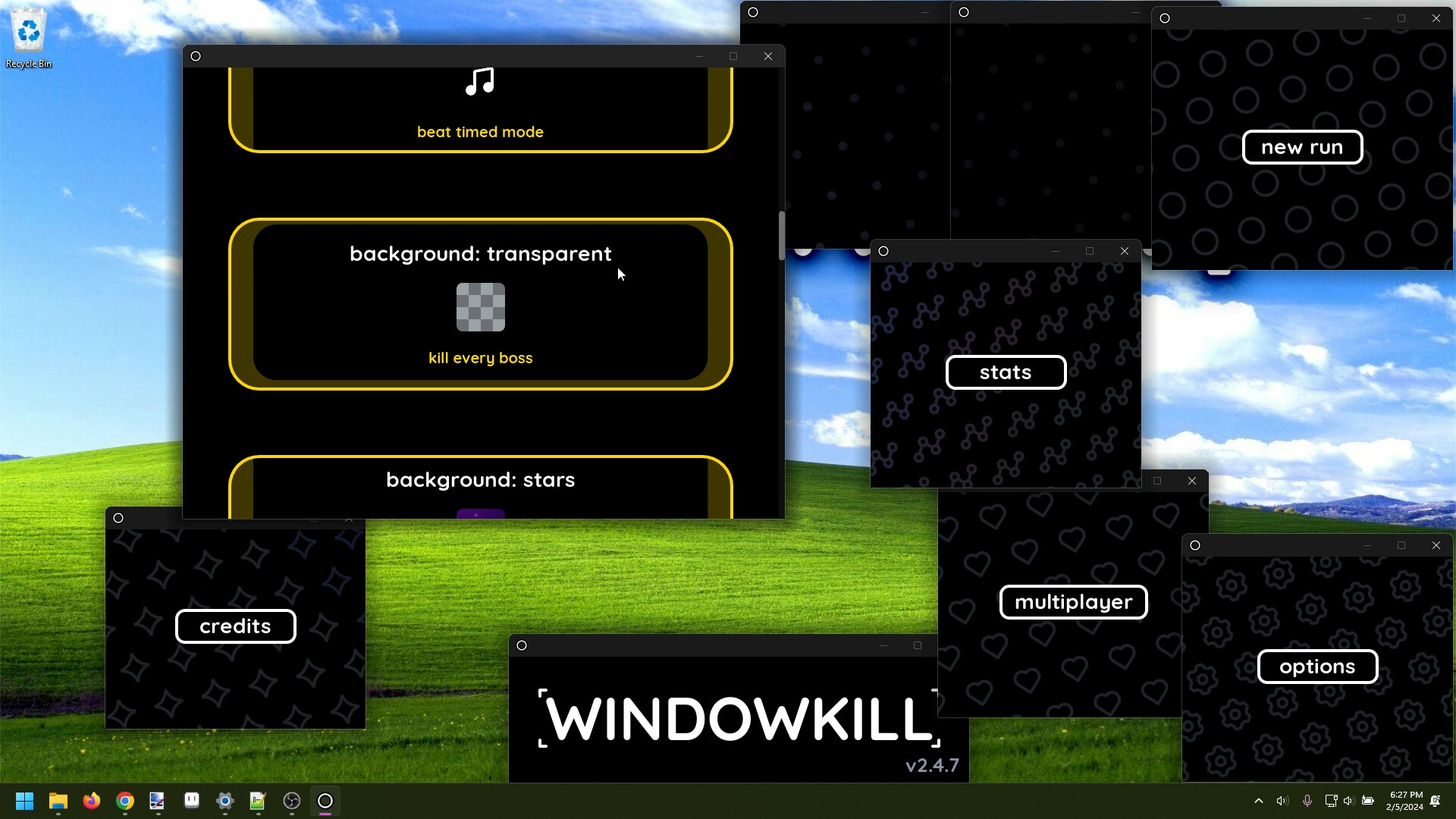 Windowkill screenshot