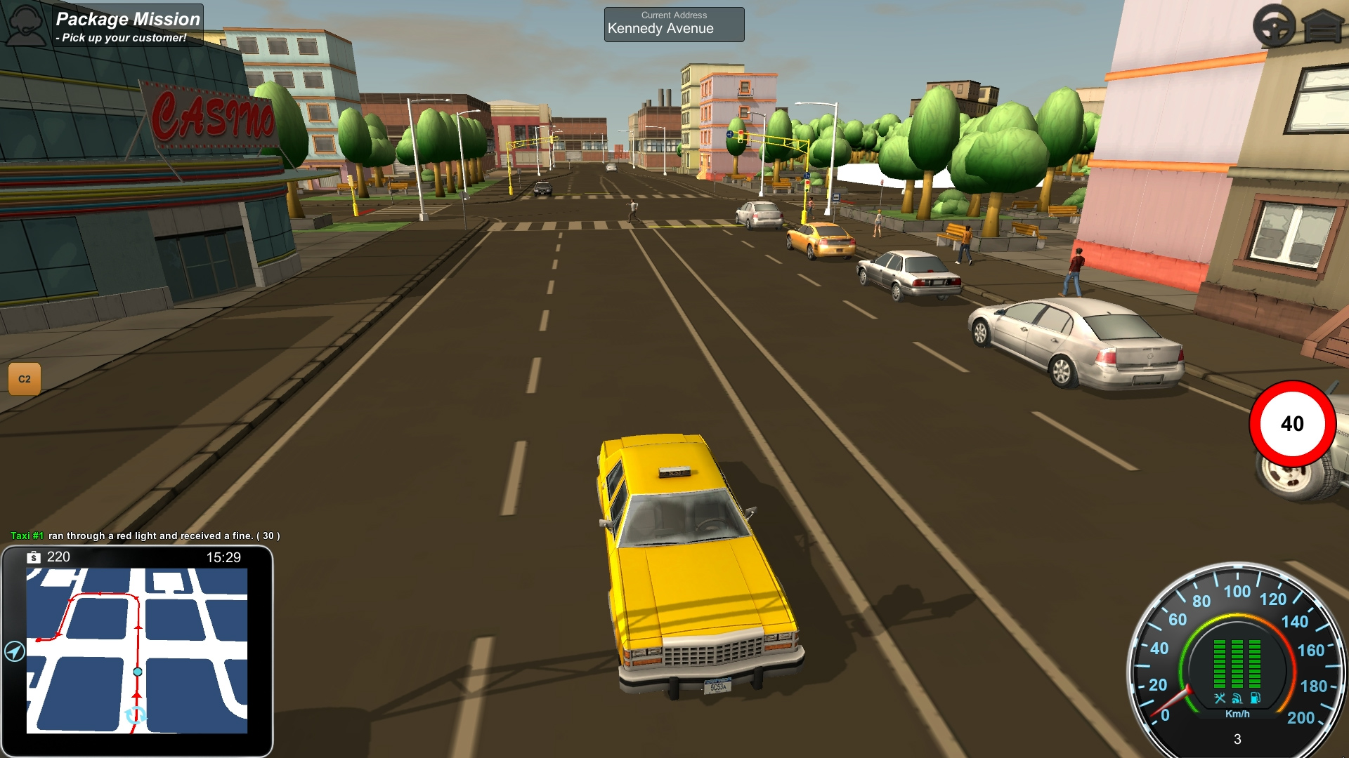 Taxi screenshot