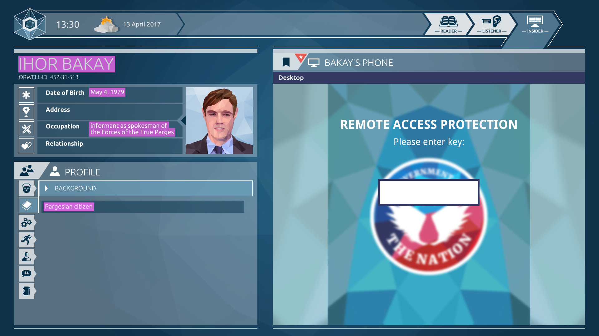 Orwell: Ignorance is Strength screenshot