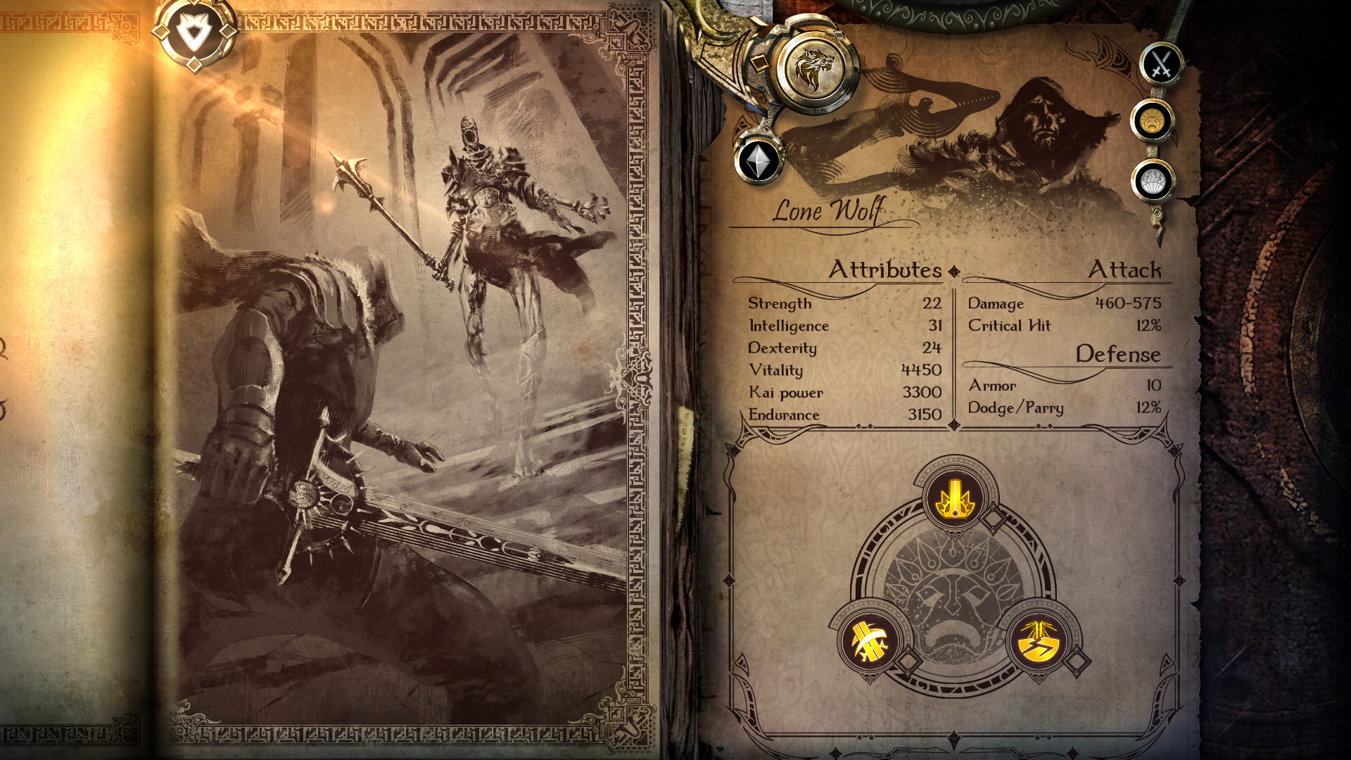 Joe Dever's Lone Wolf HD Remastered screenshot
