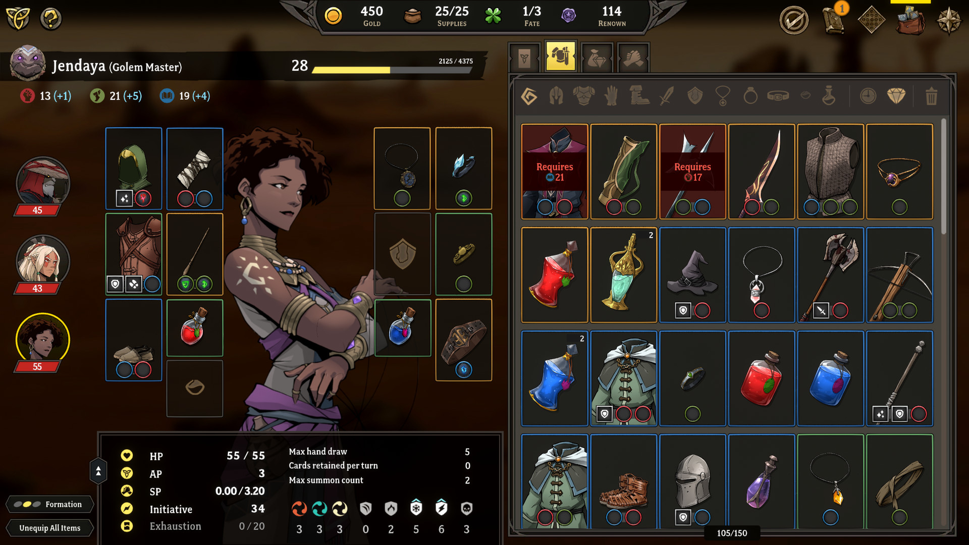 Gordian Quest screenshot