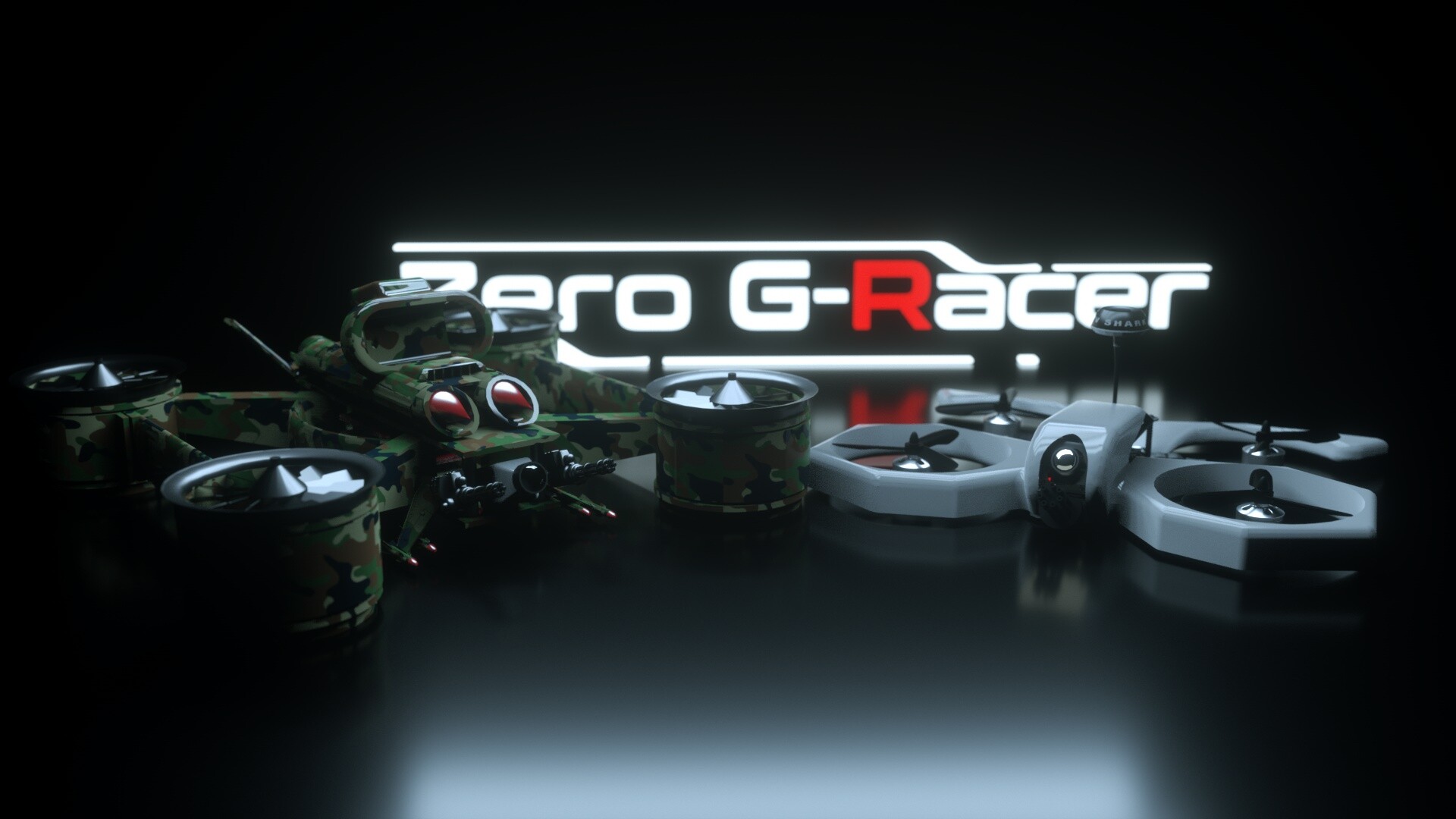 Zero-G-Racer : Drone FPV arcade game screenshot
