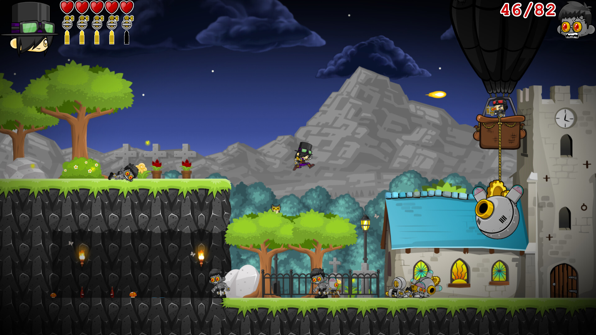 Steampunk Graveyard screenshot