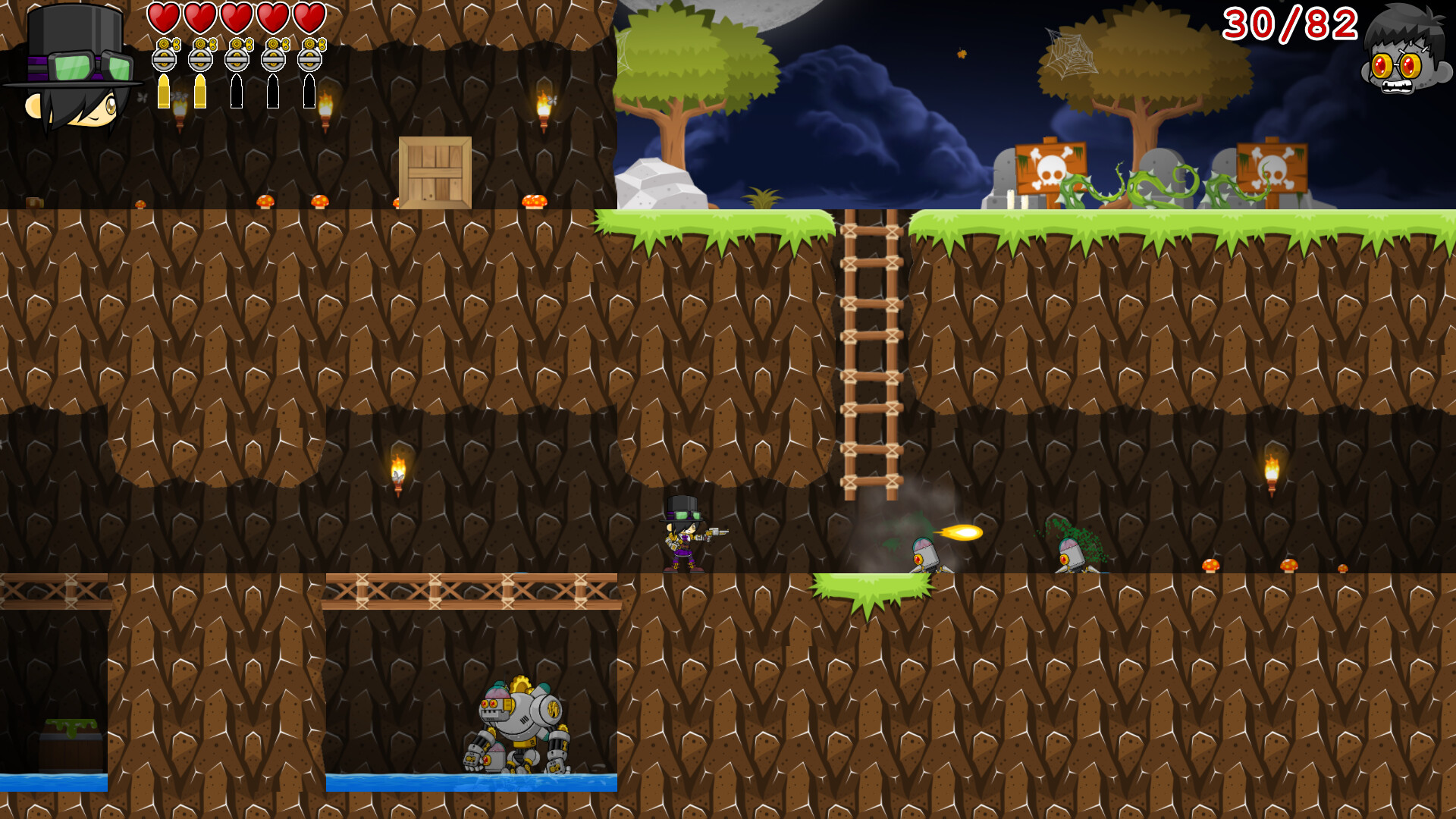 Steampunk Graveyard screenshot