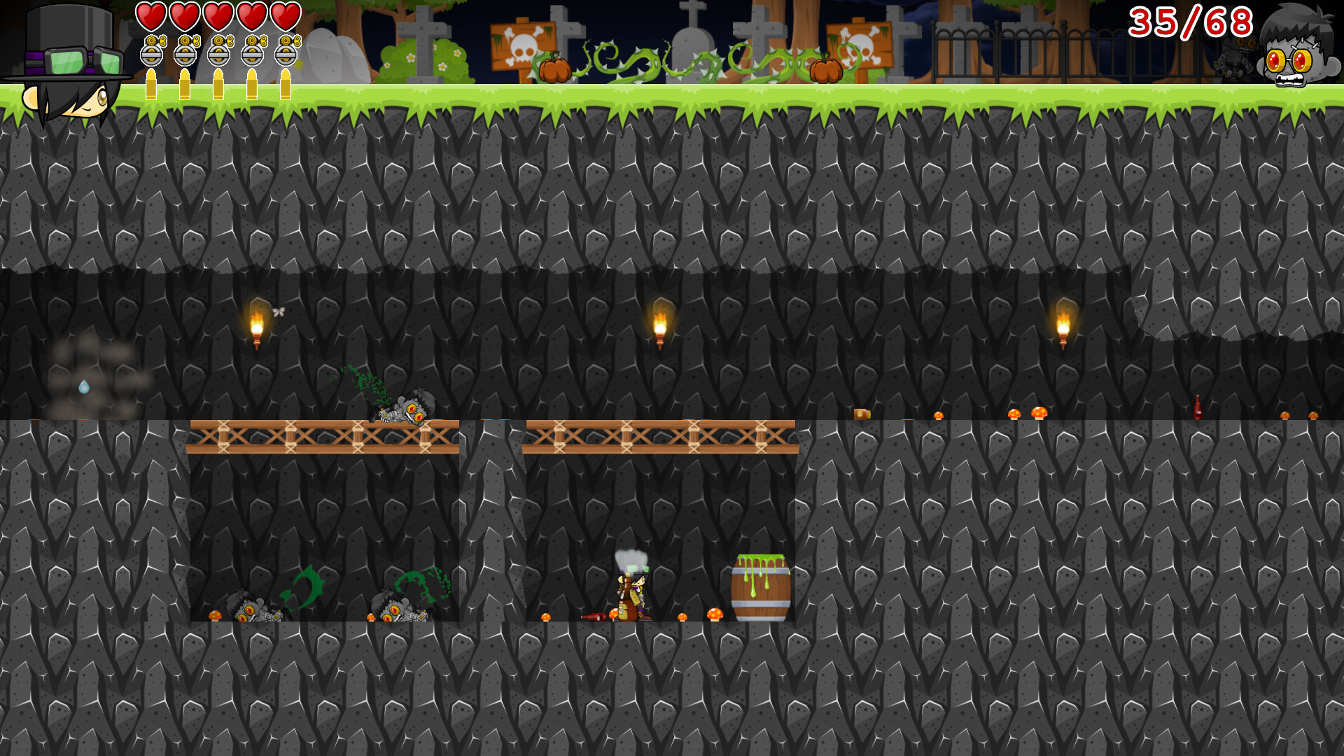 Steampunk Graveyard screenshot