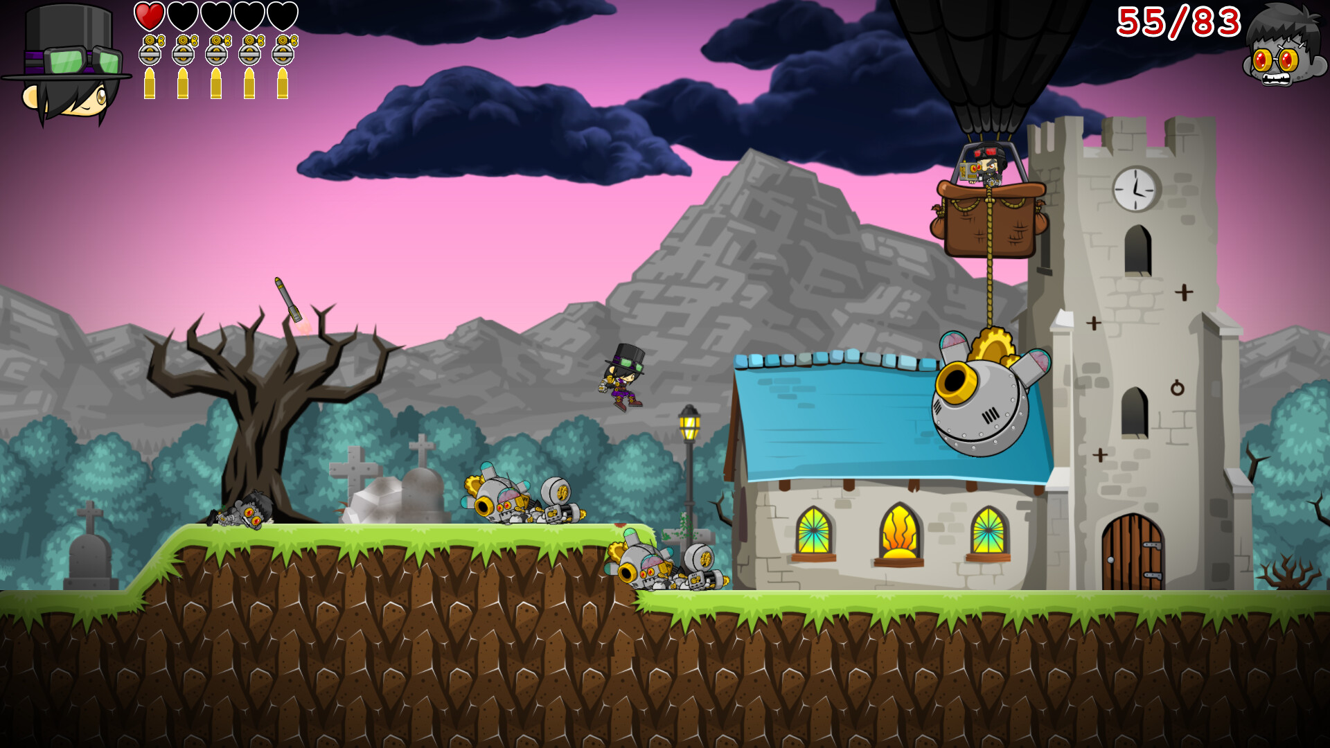 Steampunk Graveyard screenshot