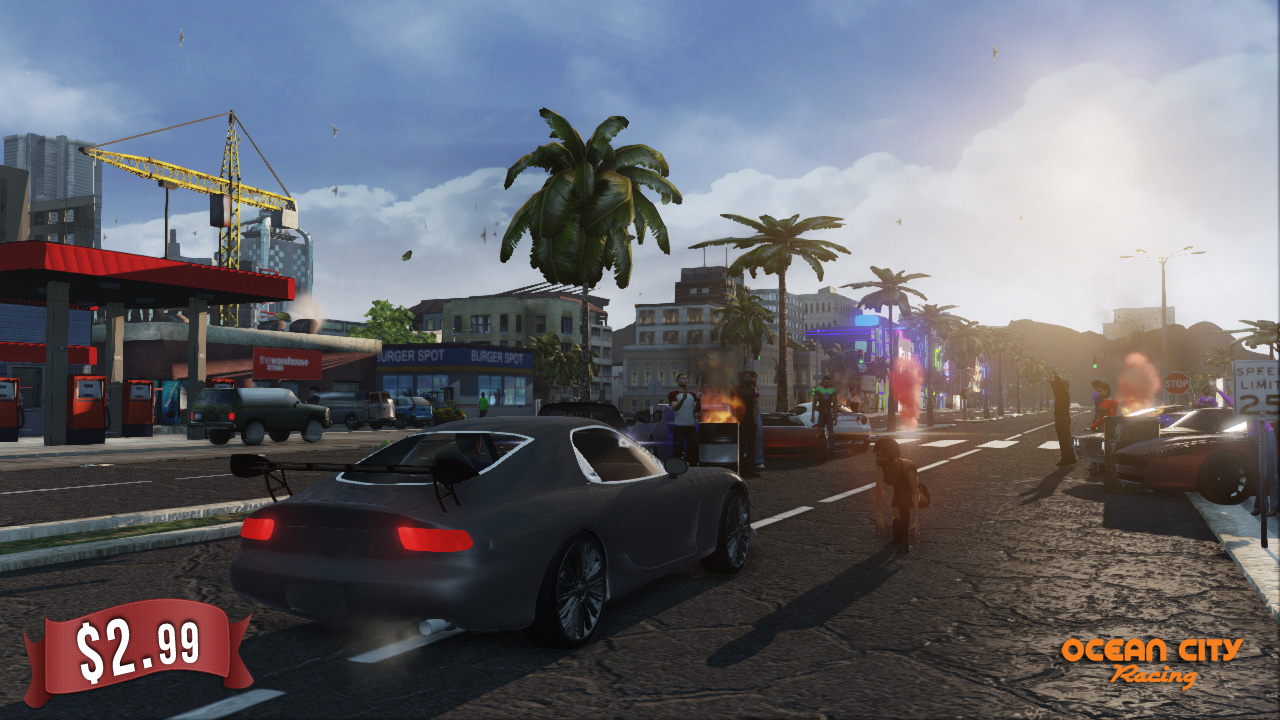 OCEAN CITY RACING screenshot