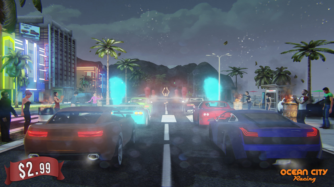 OCEAN CITY RACING screenshot