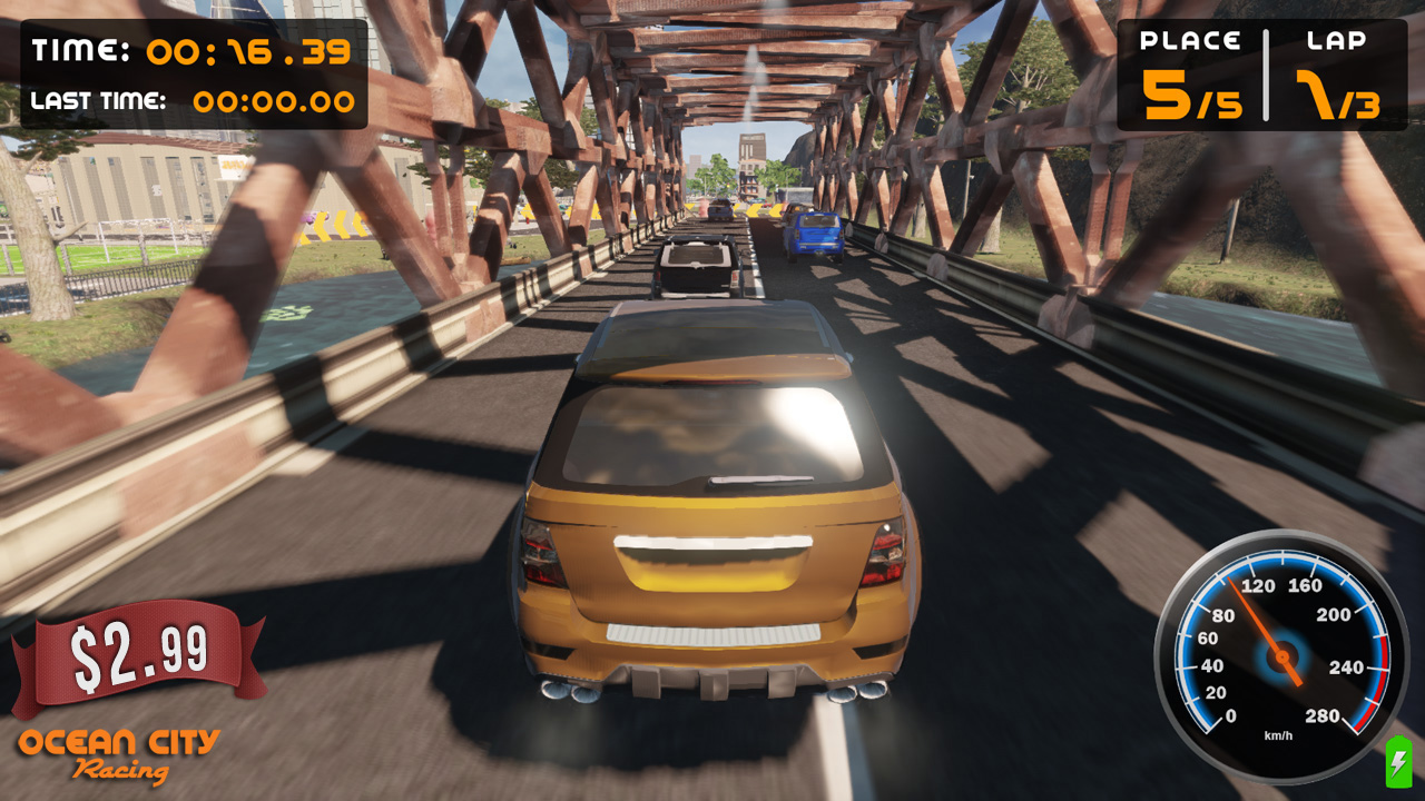 OCEAN CITY RACING screenshot