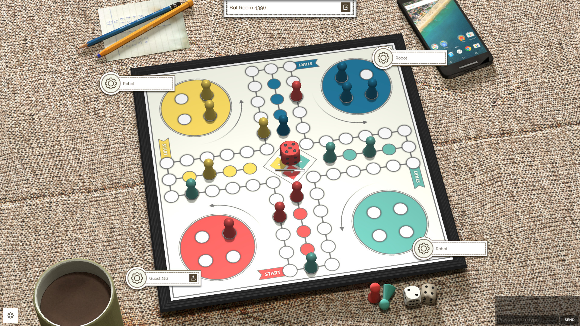 Ludo Online: Classic Multiplayer Dice Board Game screenshot