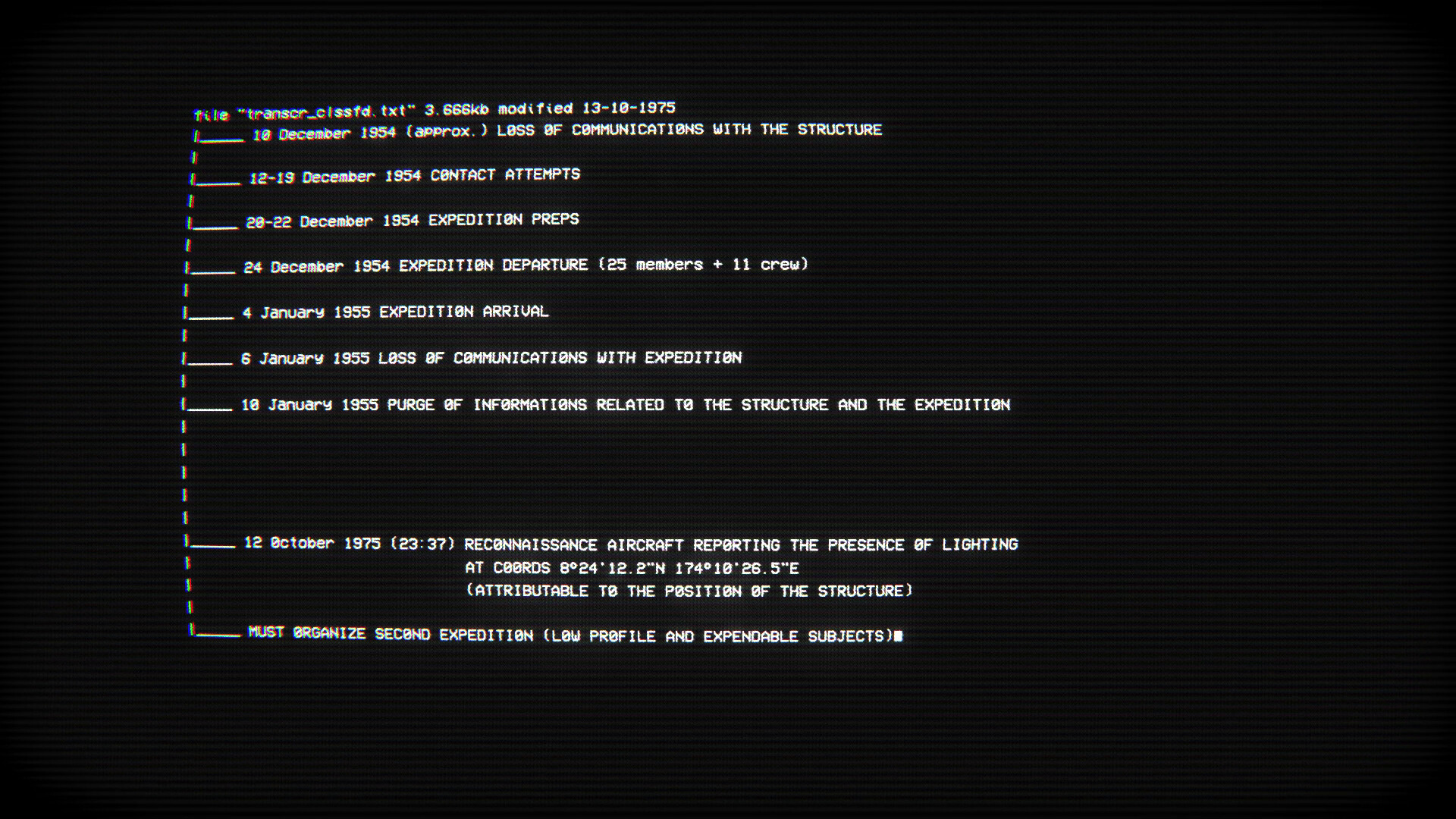 EMPTY SHELL: PROLOGUE screenshot